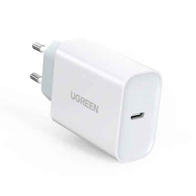 UGREEN Schnelles USB Typ C Power Delivery Ladegerät 30 W Quick Charge 4.0 Smartphone-Ladegerät