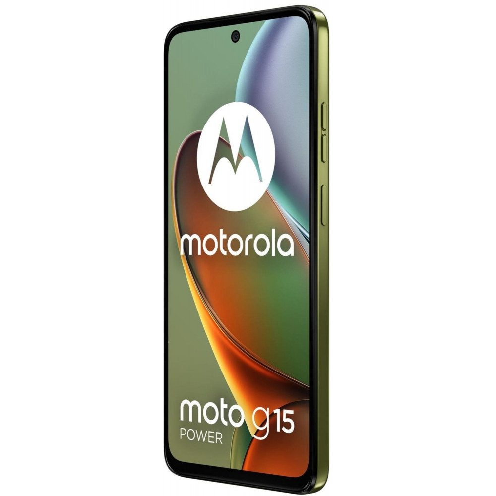 Motorola XT2521-5 Moto G15 Power 256 GB / 8 GB - Smartphone - iguana green Smartphone (6,72 Zoll, 256 GB Speicherplatz) grün
