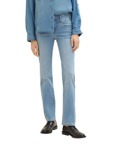 TOM TAILOR Regular-fit-Jeans Tom Tailor Alexa straight, light stone wash denim