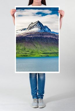 Sinus Art Poster Vulkanlandschaft Island 60x90cm Poster