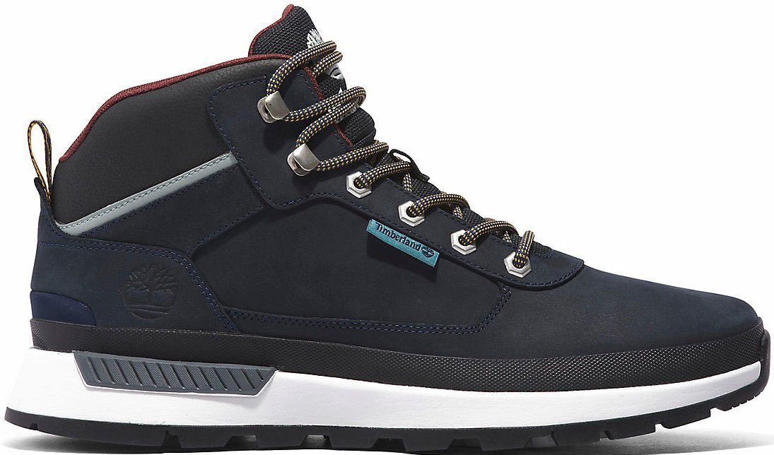 navy Trekker Timberland Mid Field Schnürboots