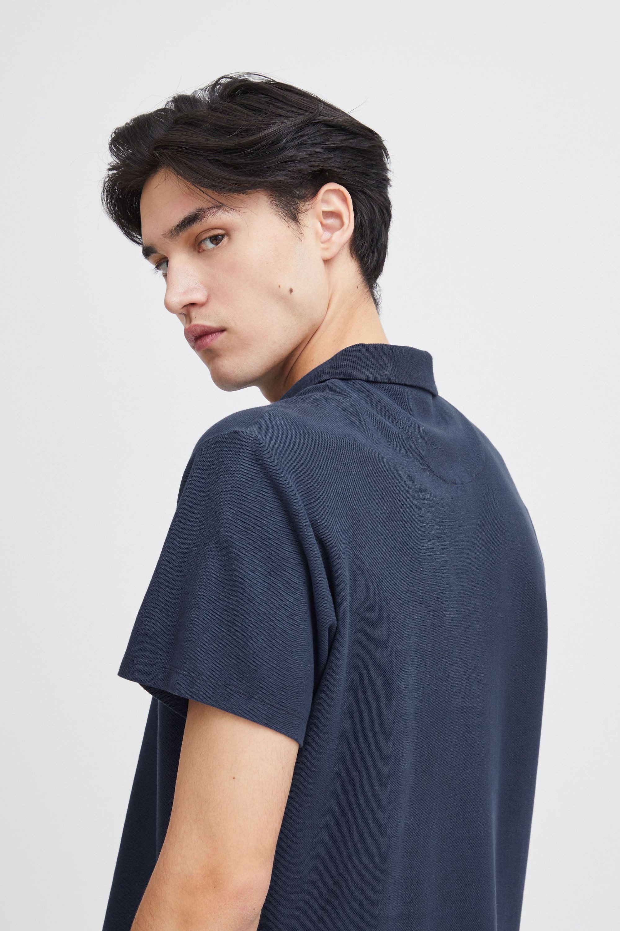 Casual Friday Poloshirt CFTristan Modernes Poloshirt mit Knopfleiste