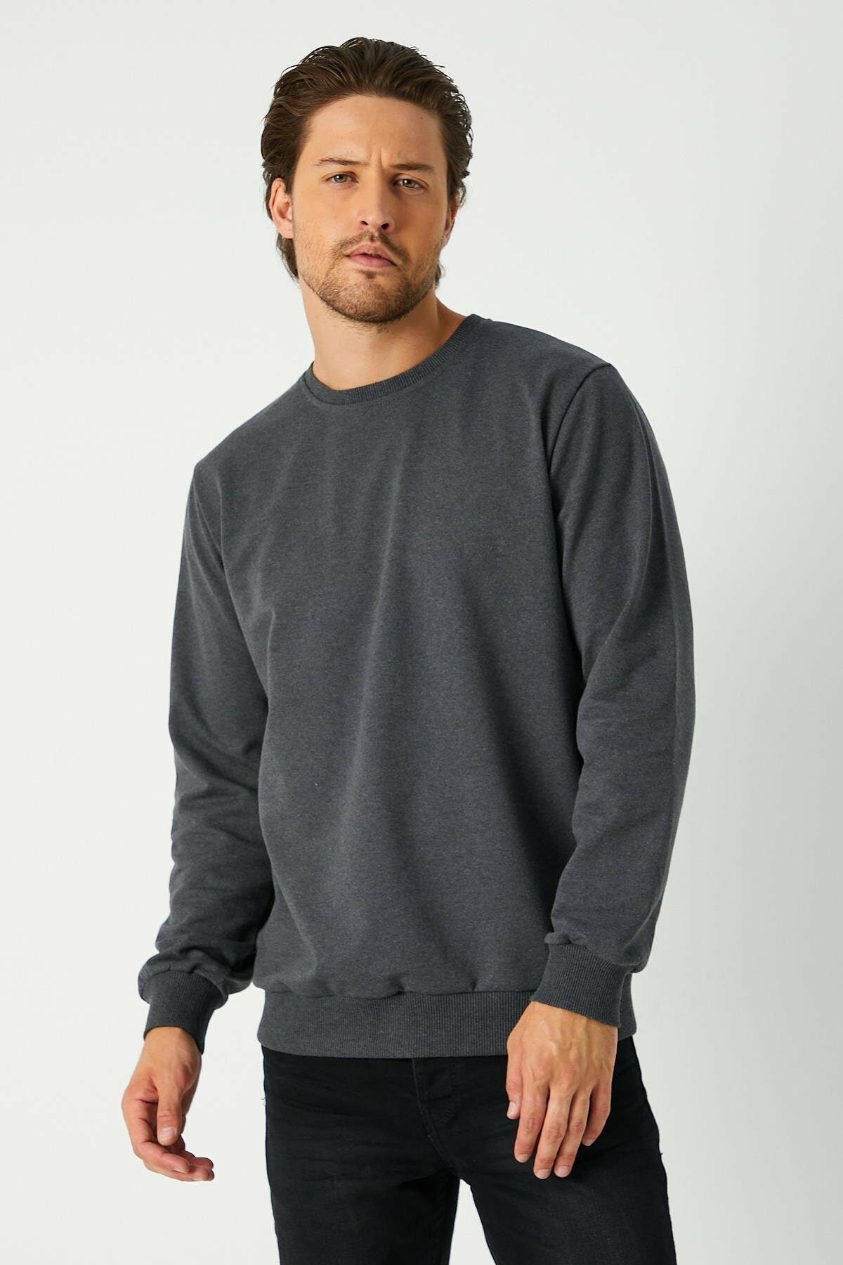 COMEOR Sweatshirt Herren Pullover bequeme Sweater (2-tlg) aus Baumwollmisch günstig online kaufen