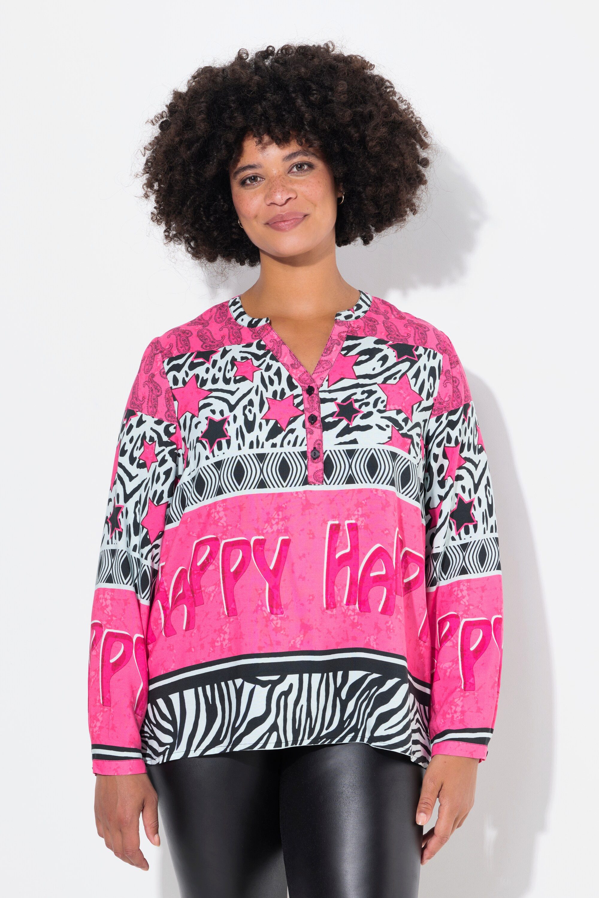 Angel of Style Satinbluse Bluse A-Linie günstig online kaufen