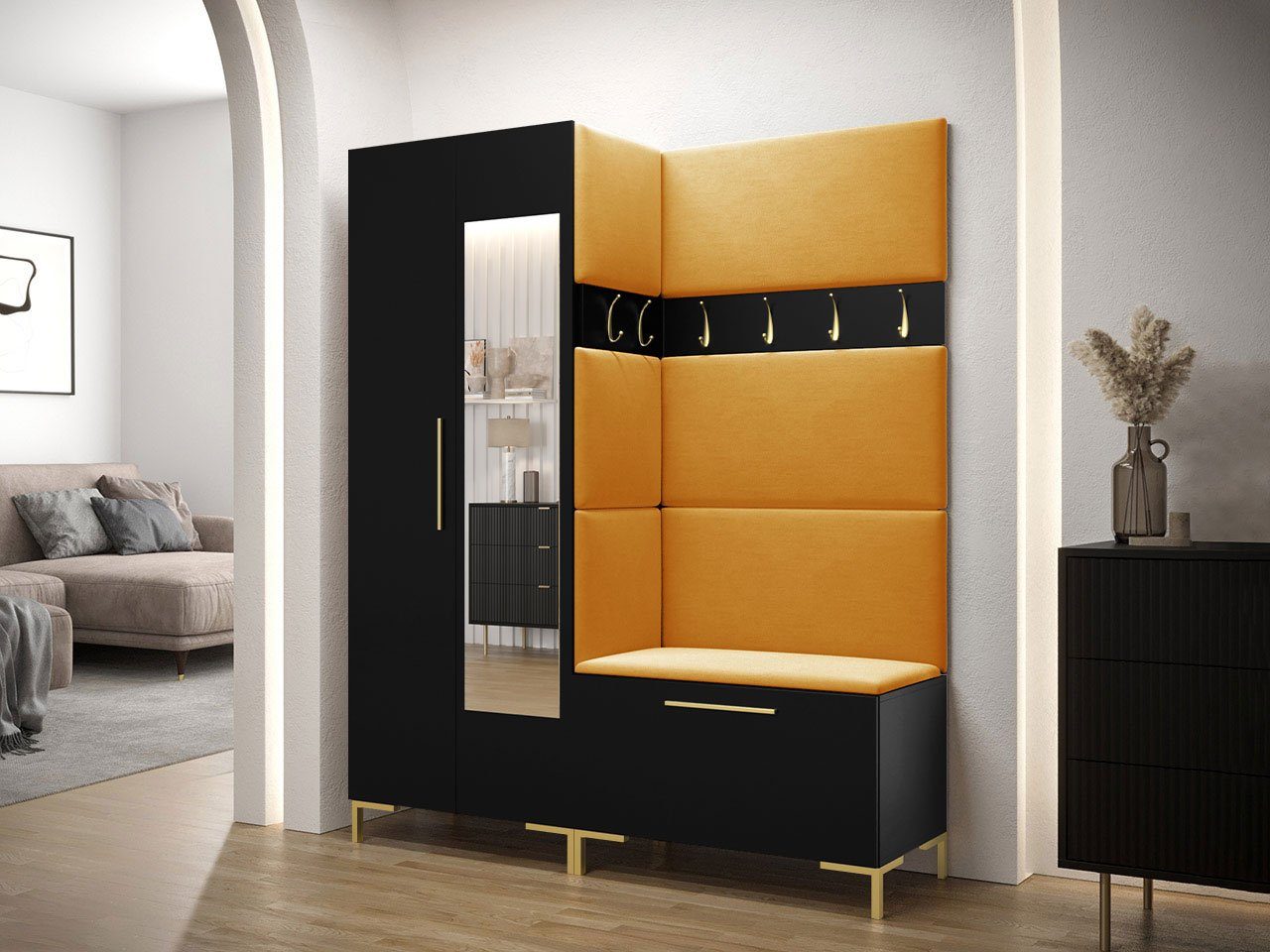 MIRJAN24 Garderoben-Set Zilion IX, (Komplett-Set, Schrank günstig online kaufen