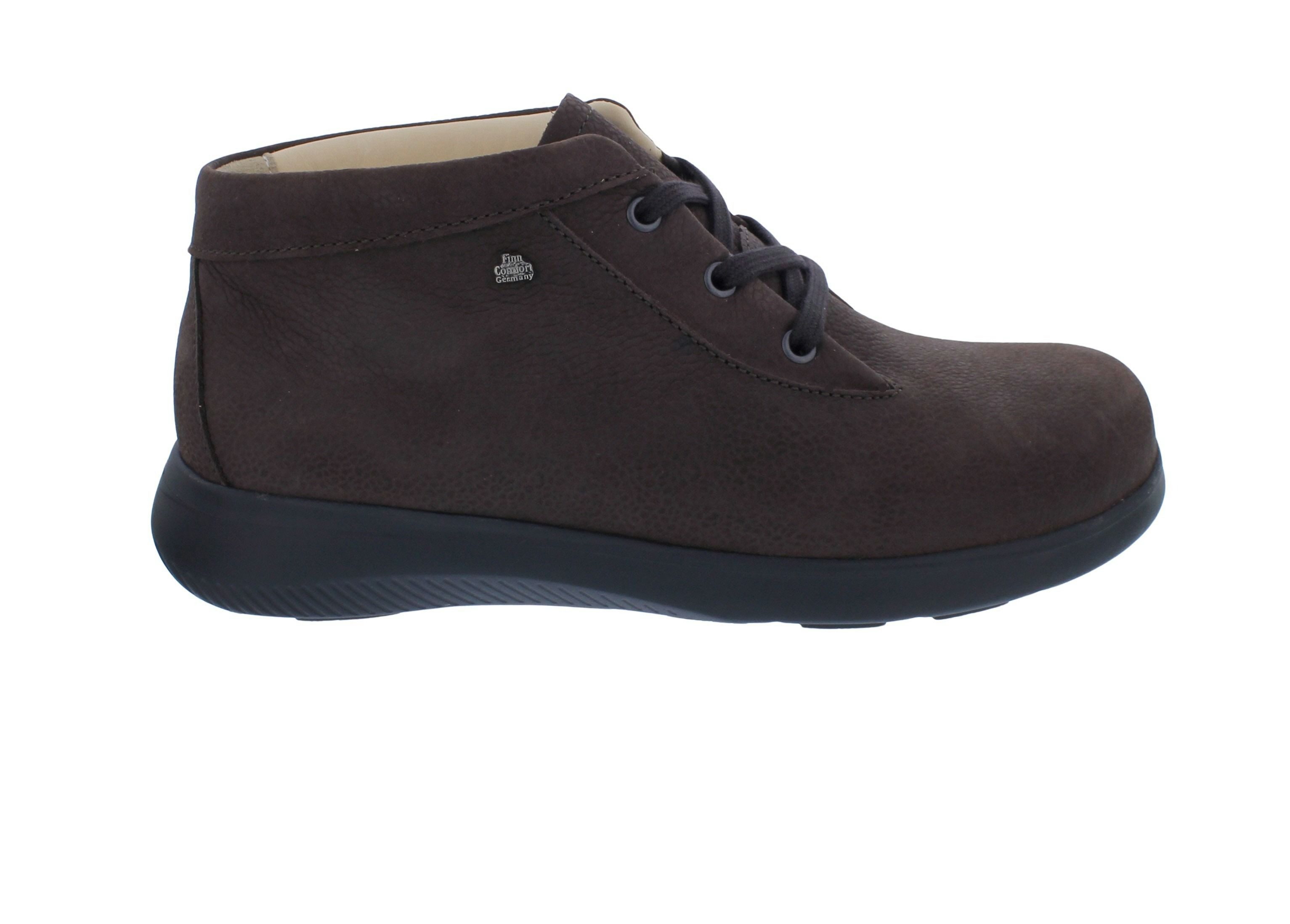 Finn Comfort Finn Comfort Stiefelette Spa 2867-834025, Nubukleder, Braun - Espresso Schnürstiefel