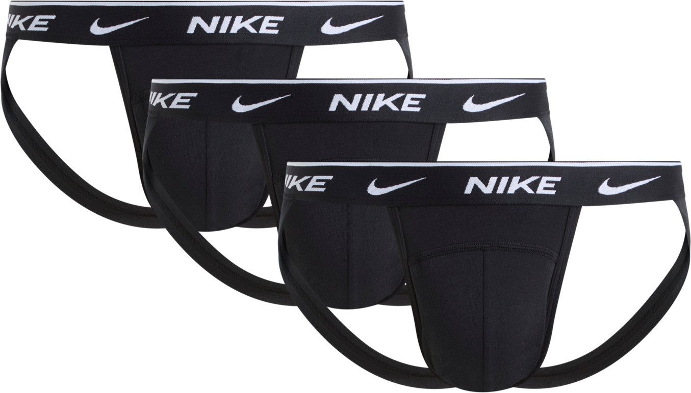 Nike Underwear String JOCK STRAP 3PK (Packung, 3-St., 3er) mit Logo-Elastikbund