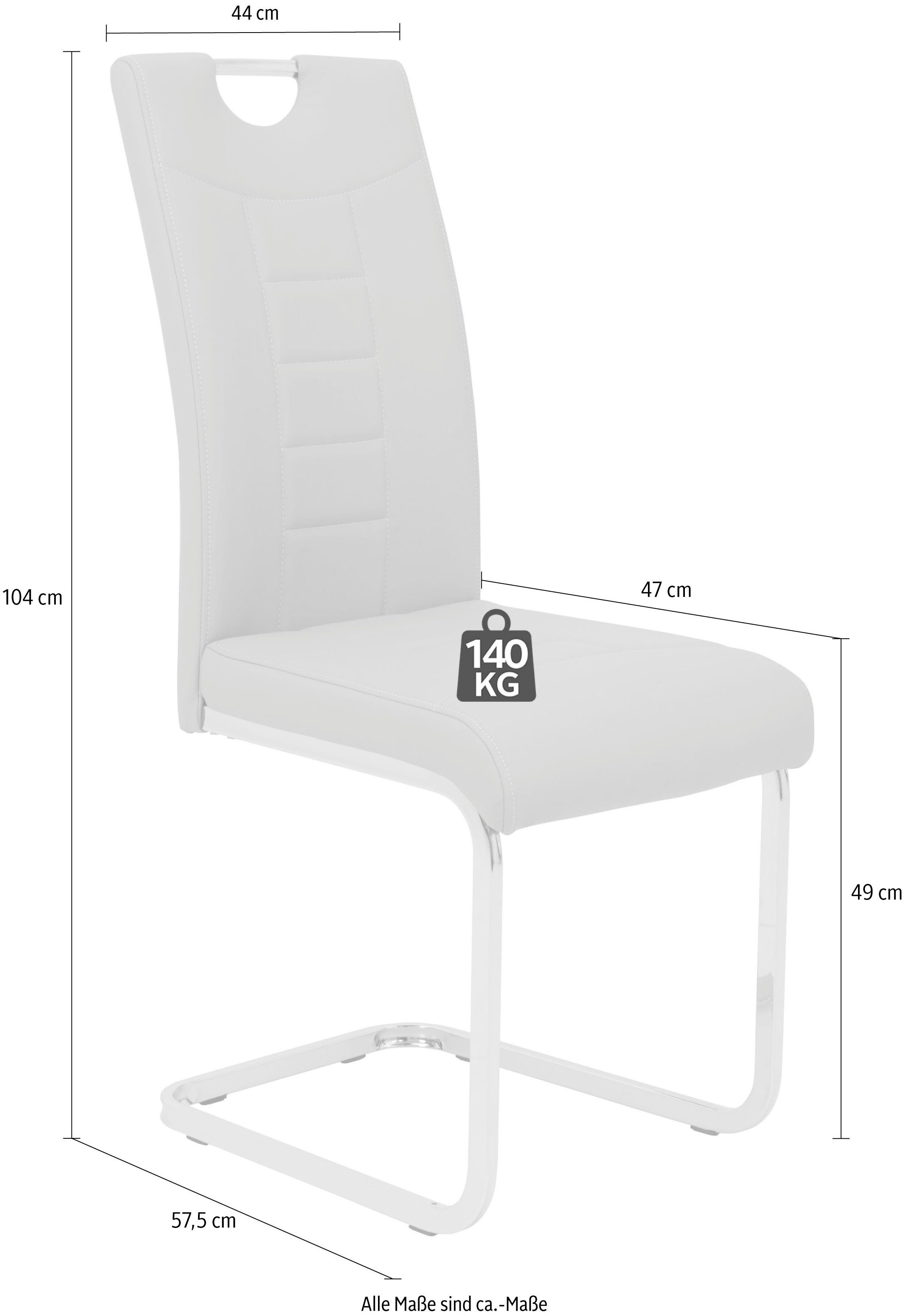 HELA Freischwinger Ruby (Set, 2 St), 2 oder 4 Stück