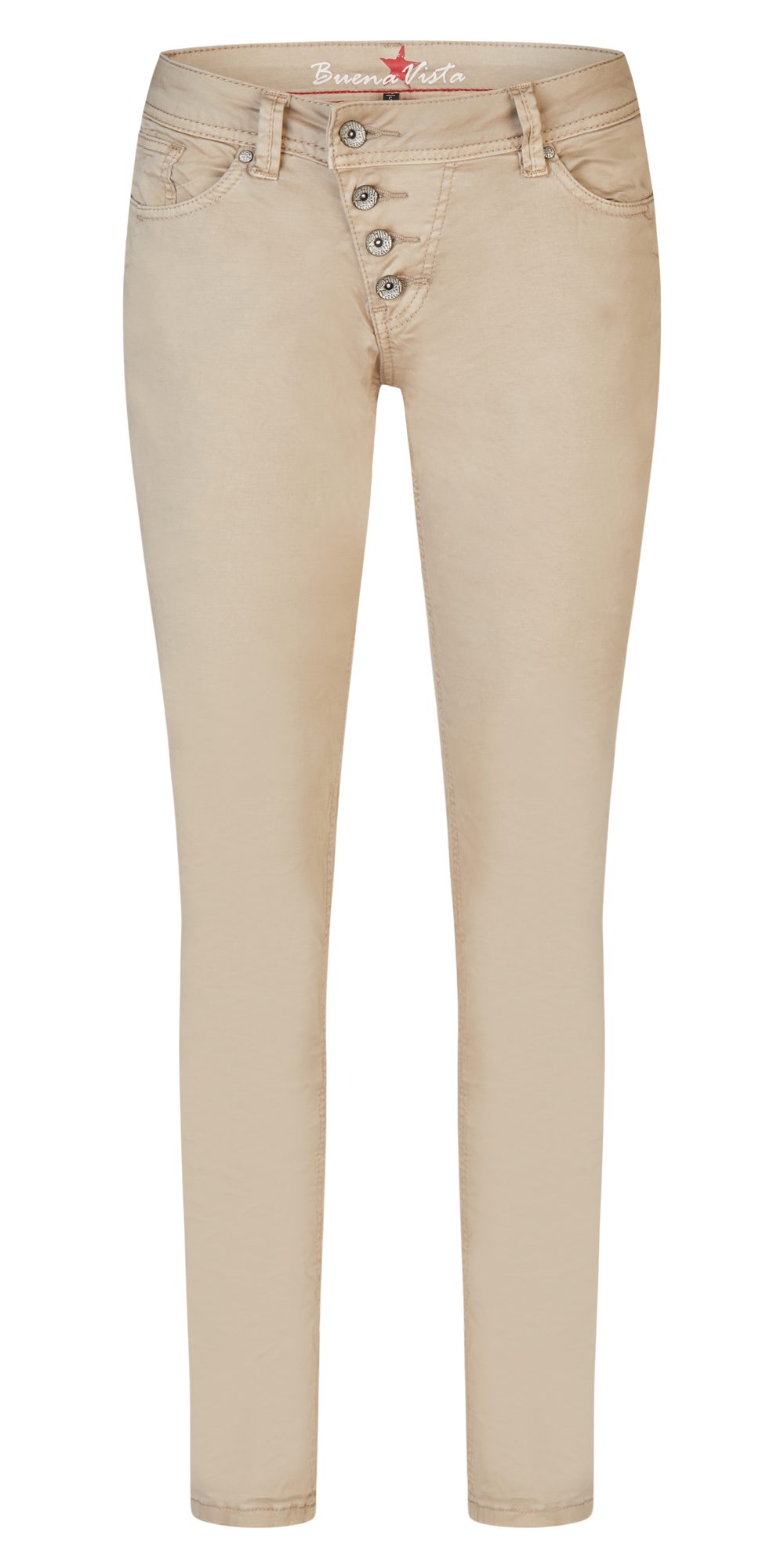 Buena Vista Stretch-Jeans BUENA VISTA MALIBU CROPPED sand 888 B5826 4003.6349 - Stretch Twill