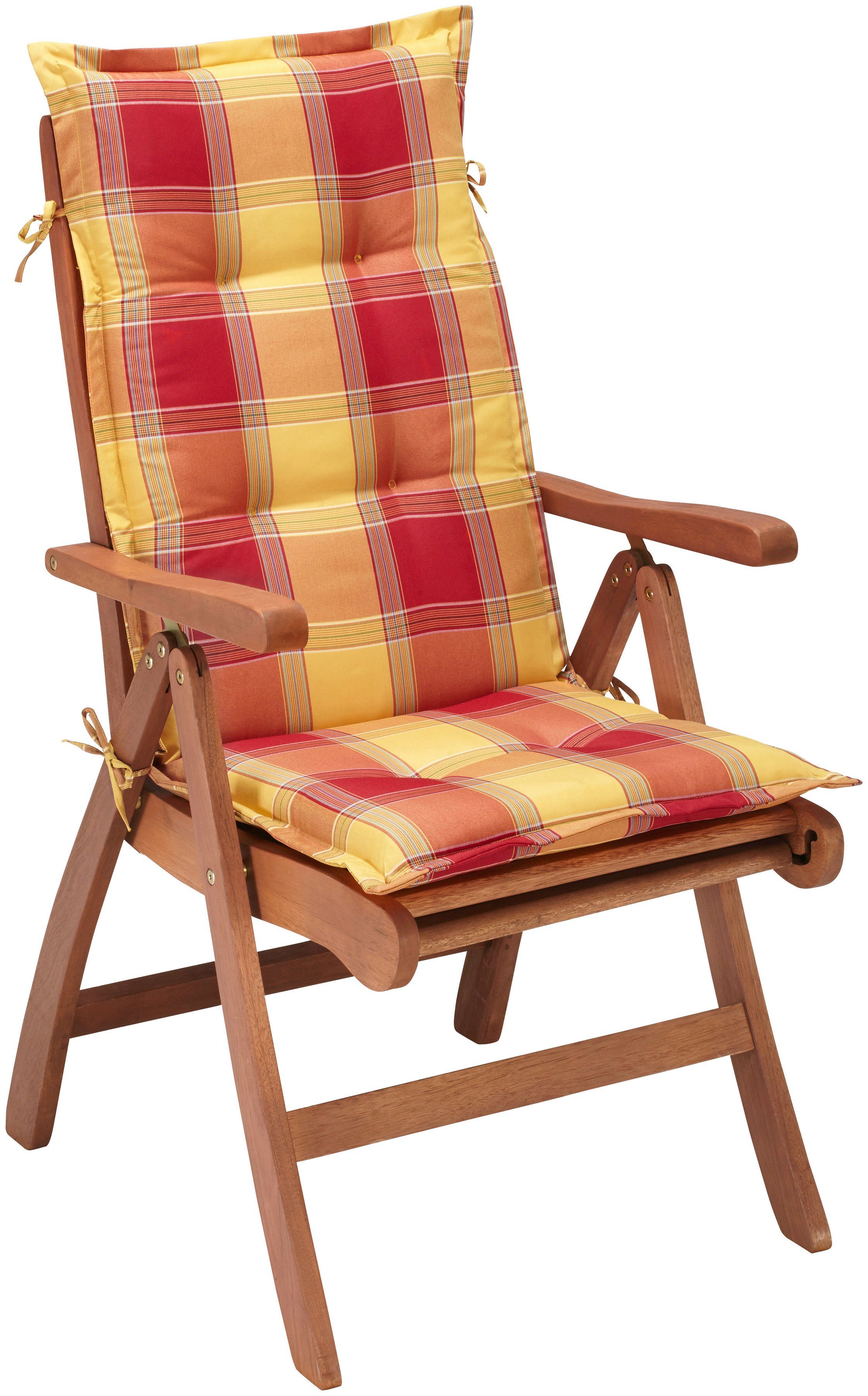 MERXX Gartensessel Maracaibo (1-St), Eukalypthusholz, verstellbar, inkl. Au günstig online kaufen