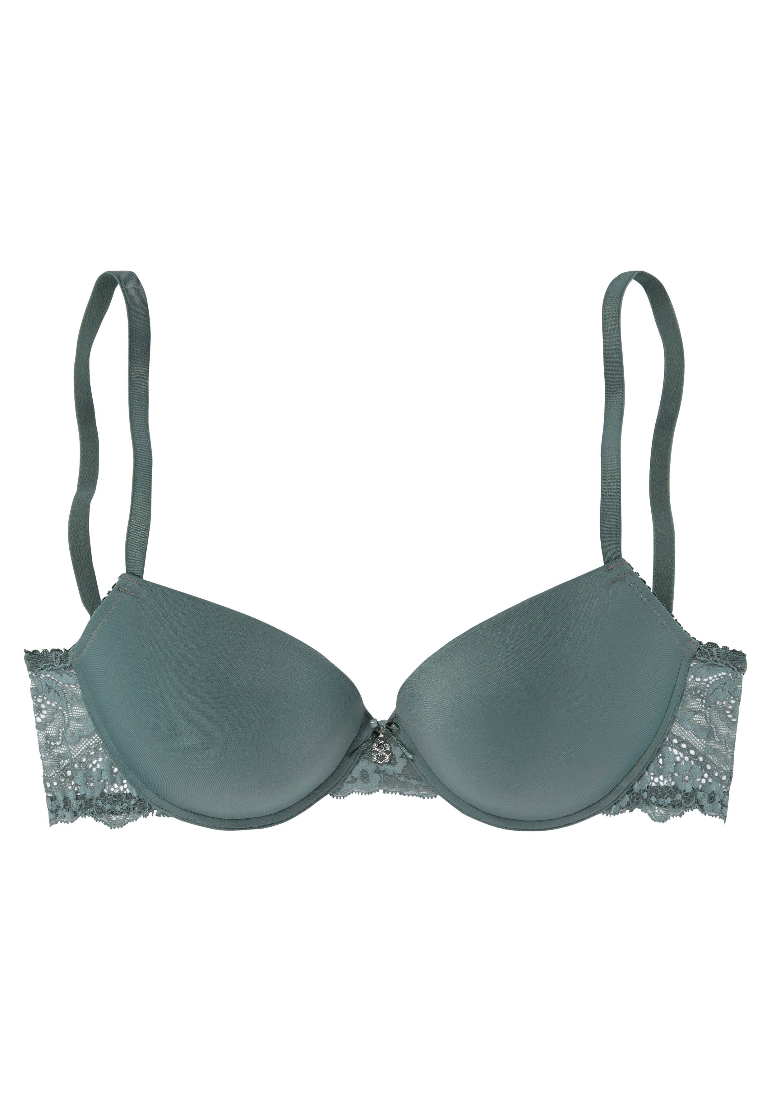 LASCANA Push-up-BH mit Bügel und Spitzenrücken, Dessous. € 36,99