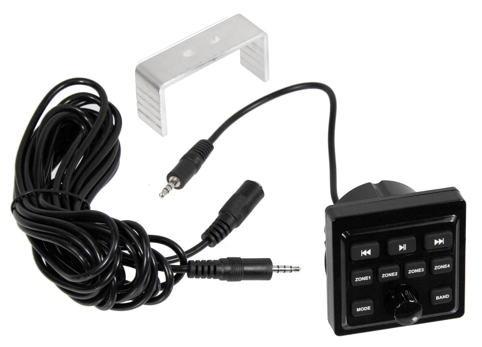 ESX VMR303C Fernbedienung / Controller VMR303 Autoradio (Marin/Wasserdicht, AM/FM Radio, Animiertes Display)