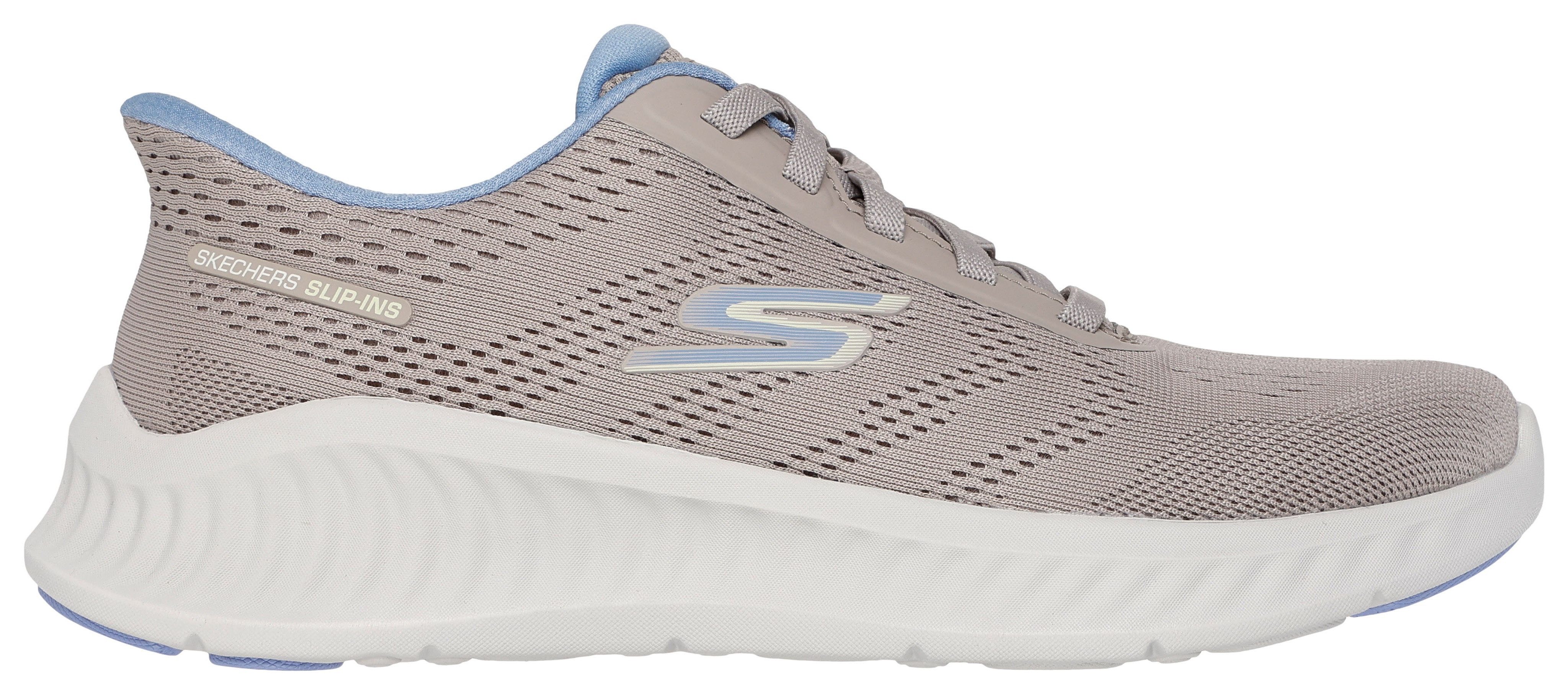 Skechers GO WALK NOW-KHLOE Slip-On Sneaker Freizeitschuh mit Fersenkissen und Slip-ins Technologie