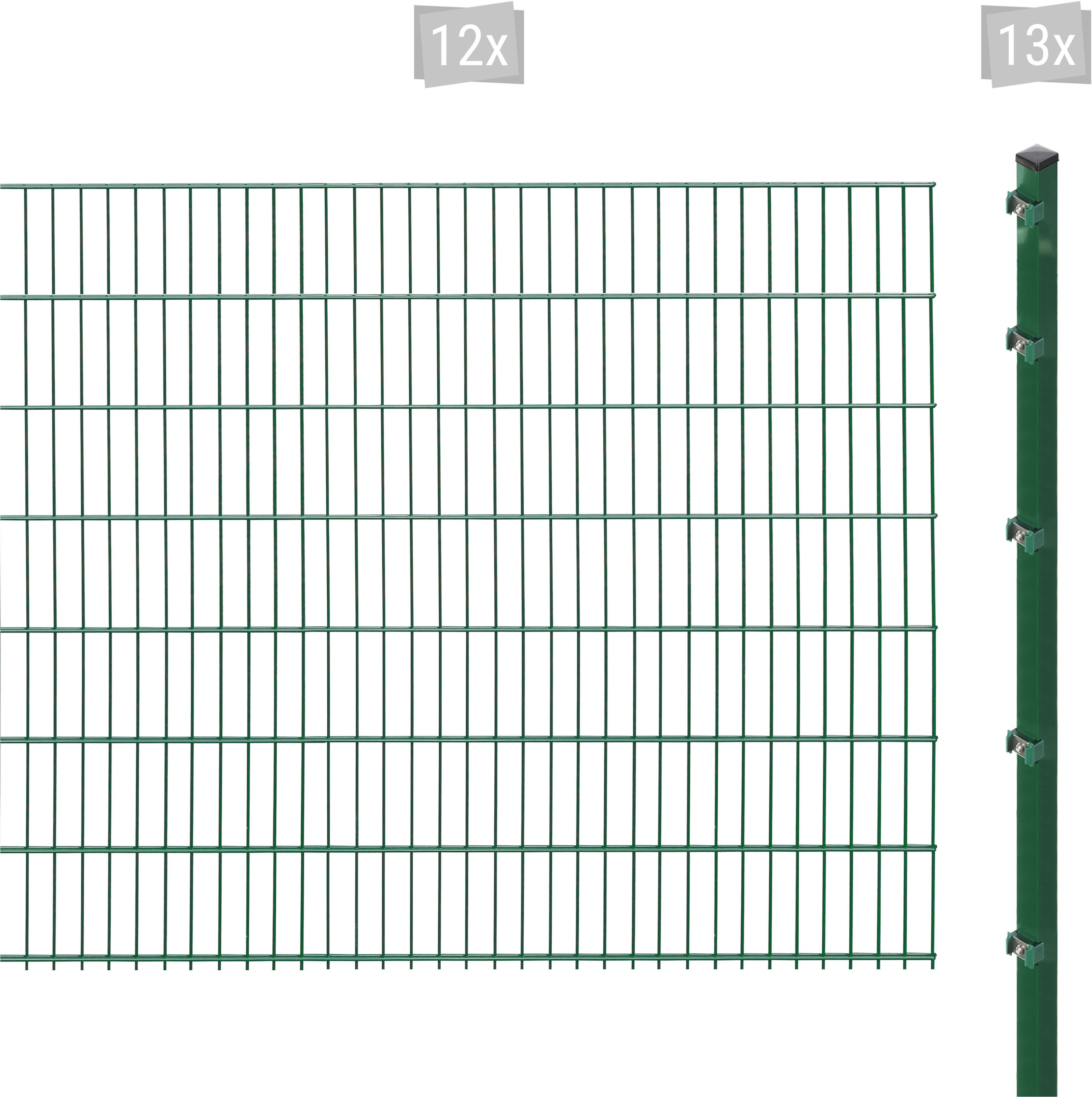 Arvotec Doppelstabmattenzaun ESSENTIAL 143 zum Einbetonieren, günstig online kaufen