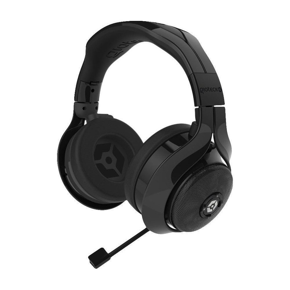 Gioteck Headset Flow 300 BT Black Gaming-Headset Zubehör (Bluetooth-Lautsprechern Headset)