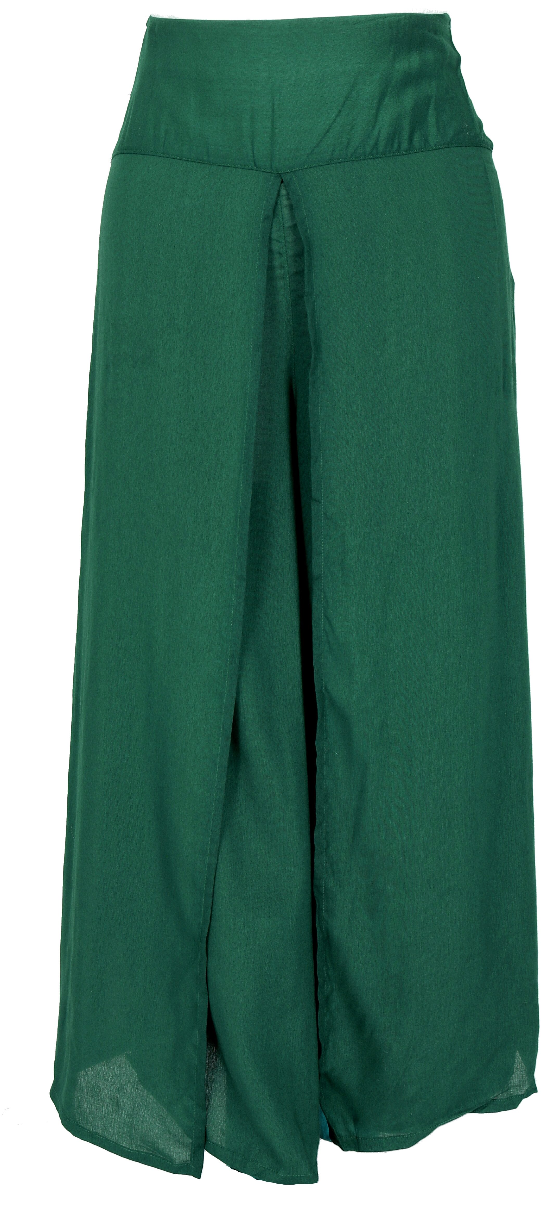 Guru-Shop Relaxhose Palazzohose, offene Boho Sommerhose, Hosenrock.. altern günstig online kaufen