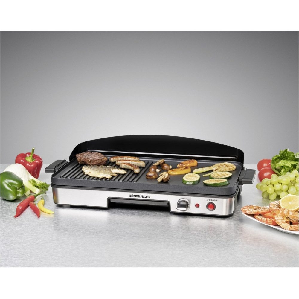 Rommelsbacher Elektrogrill Rommelsbacher BBQ 2003 Tischgrill für Balkon und Terrasse., 1900 W