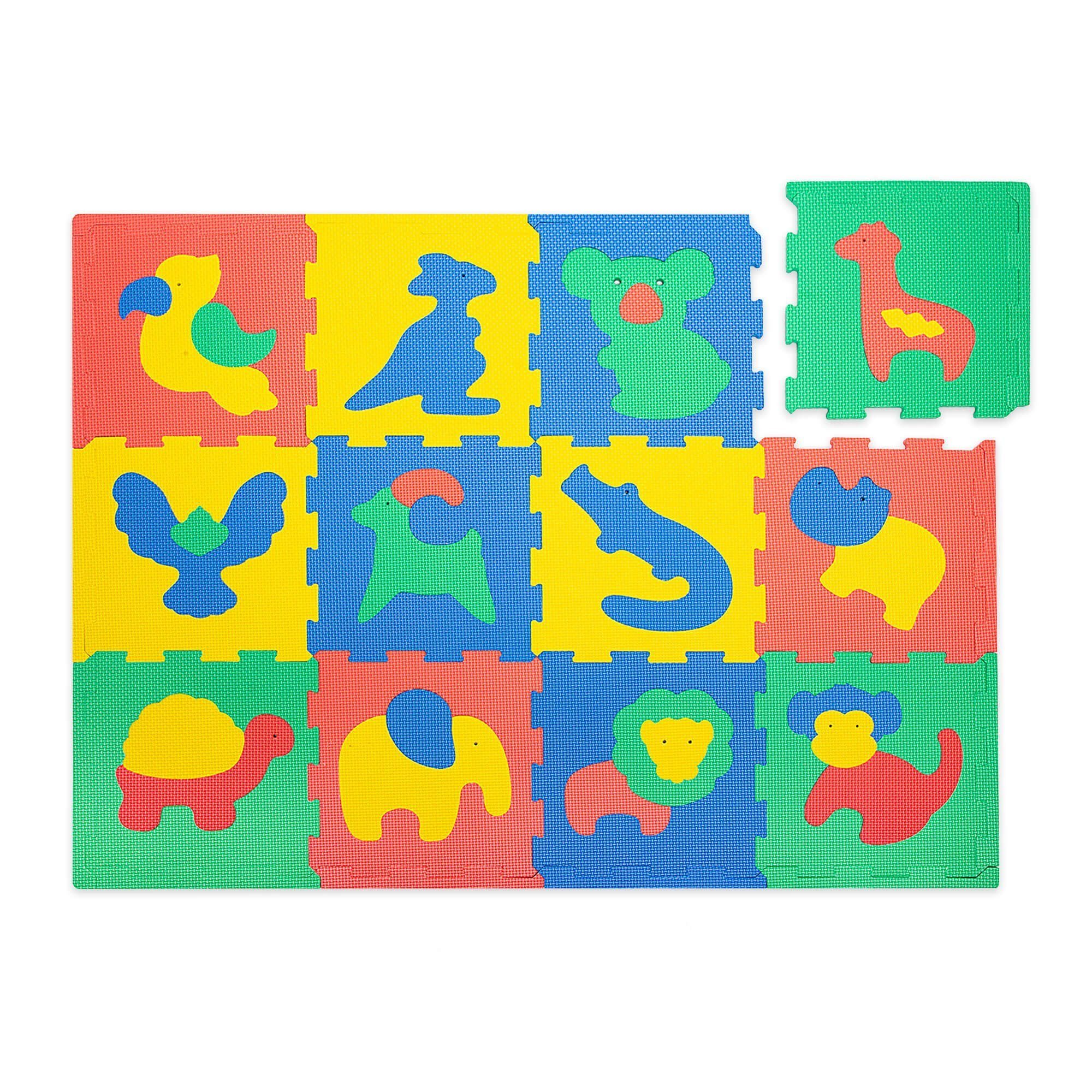 Hakuna Matte Spielmatte Puzzlematte für Babys 1,2x0,9m, 20% dickere Krabbelmatte, Spielmatte