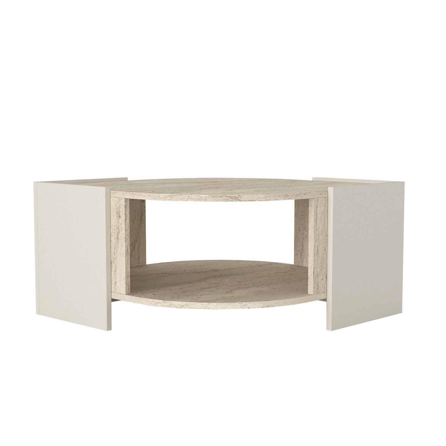 moebel17 Couchtisch in Beige mit Granit günstig online kaufen