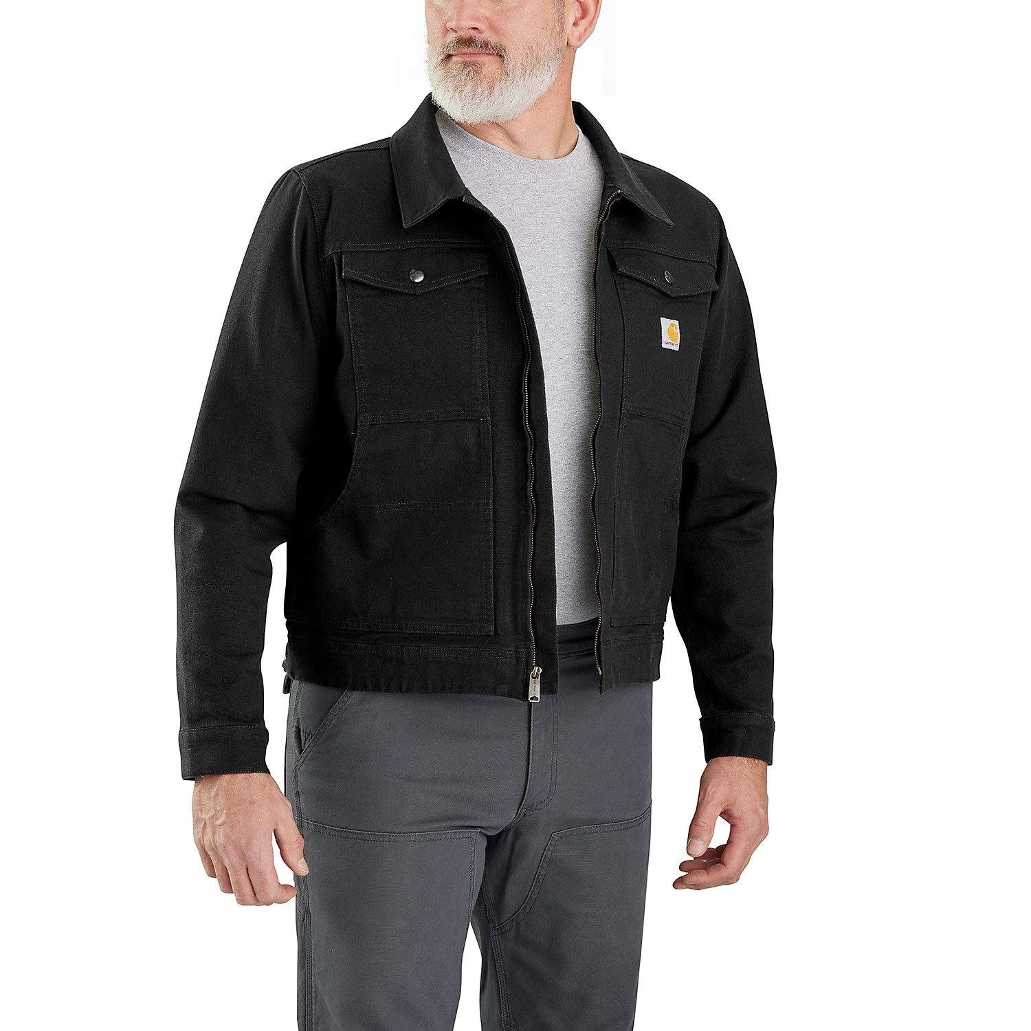 Fleecejacke Carhartt Herren Arbeitsjacke Duck Relaxed Fit