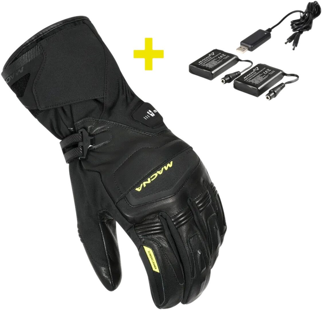 Macna Motorradhandschuhe Azra RTX beheizbare Motorrad Handschuhe Kit beheizbar,wasserdicht
