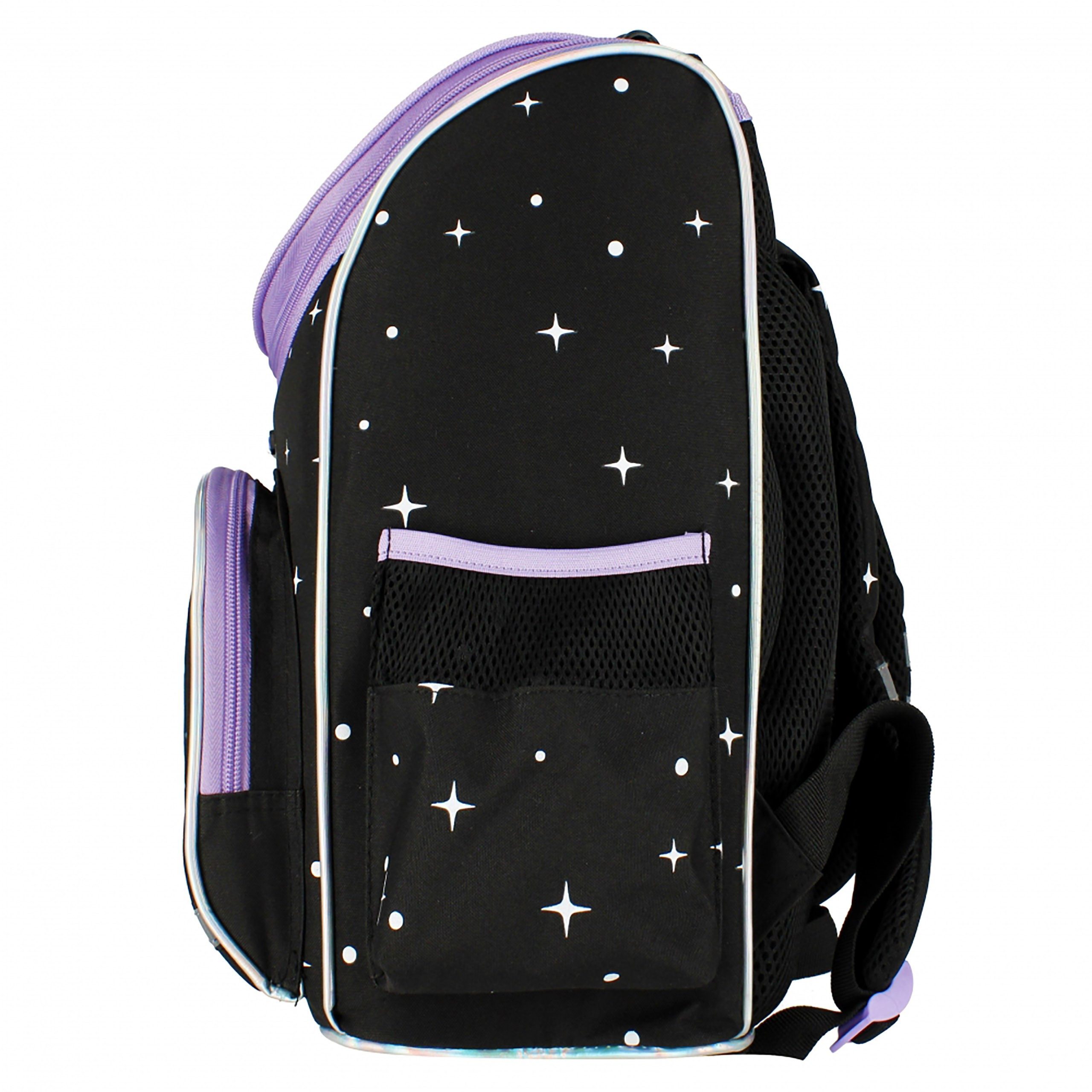 Sarcia.eu Schulrucksack Einhorn holo Schulrucksack für Mädchen, 37x32x22cm, gepolstert – Bild 5 von 5