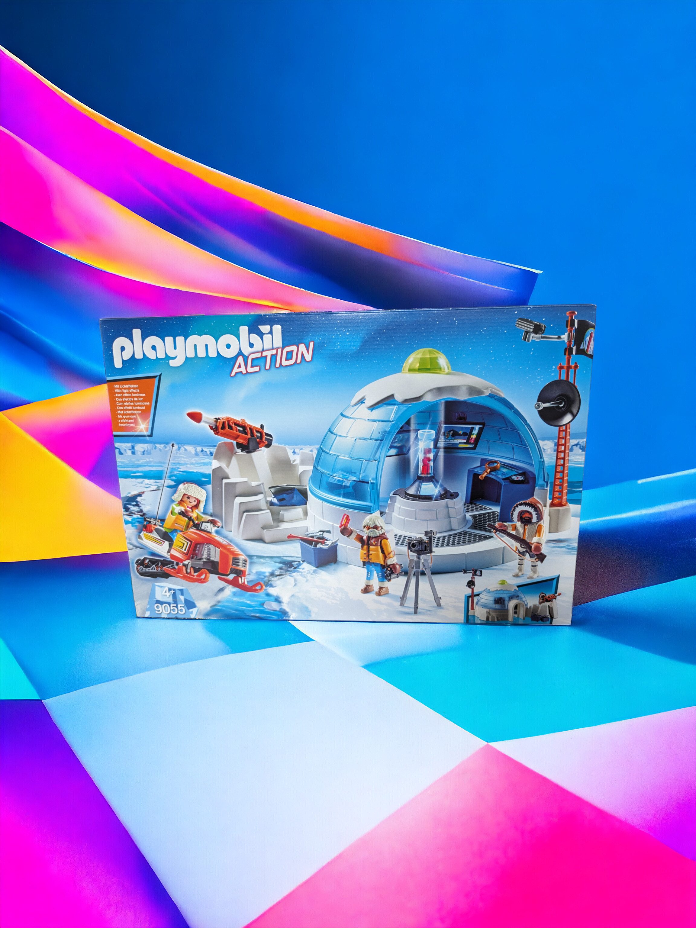 Playmobil® Spielzeug-Winterdienst Polar Ranger 9055, (1-tlg), Batterietyp AAA