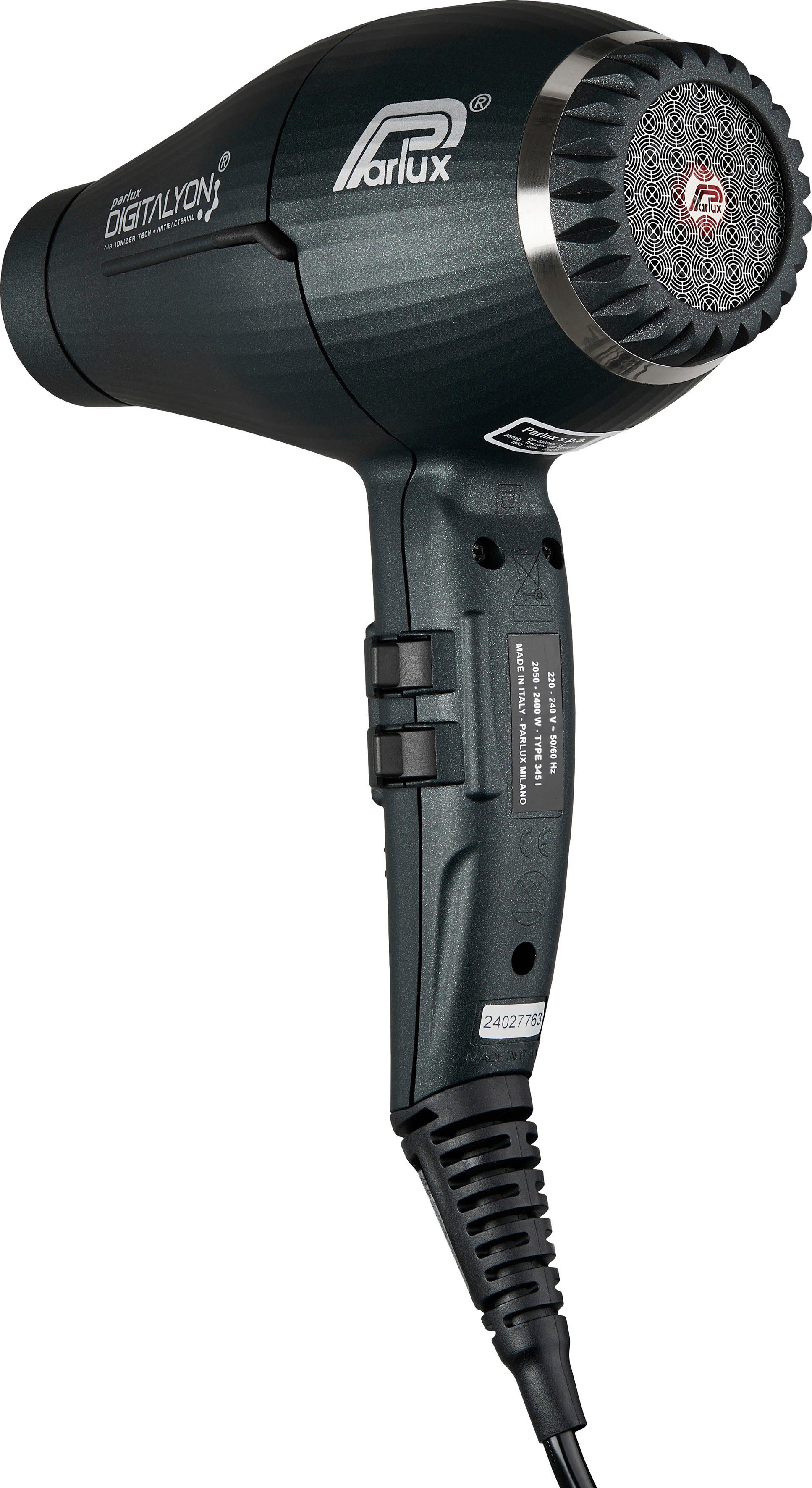 Reinigungssystem Reinigung für digitaler Patentiertes Haartrockner W, (Hair Digitalyon, System) Free Motor, Parlux HFS BLDC Leistungsstarker 2400 einfache Parlux