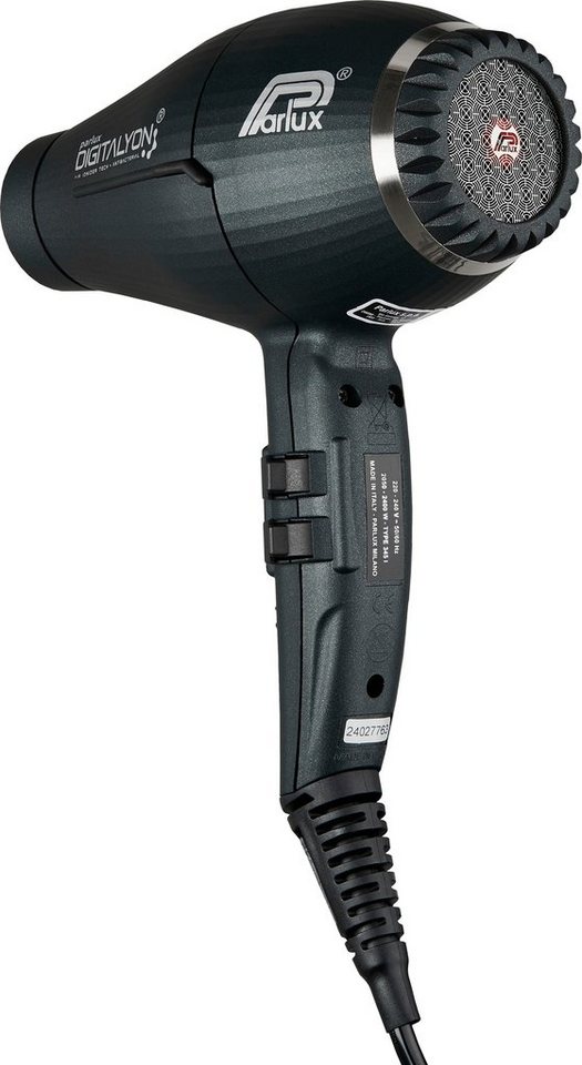 Parlux Haartrockner Parlux Digitalyon, 2400 W, Leistungsstarker digitaler  BLDC Motor, Patentiertes Reinigungssystem HFS (Hair Free System) für  einfache Reinigung