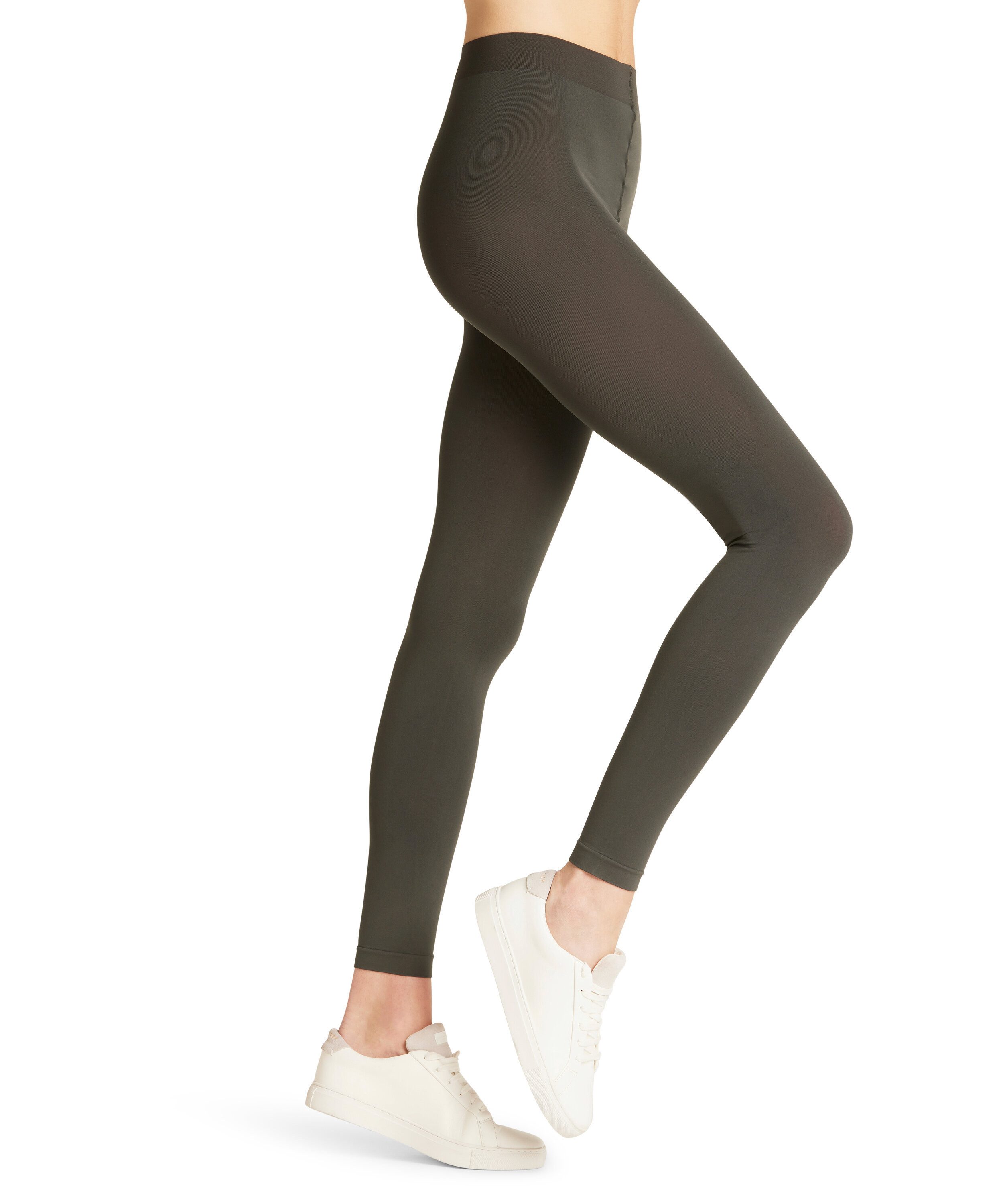 FALKE Feinstrumpfleggings Pure Matt Leggings aus bewusster Garnkomposition 100 DEN (1 St) aus bewusster Garnkomposition