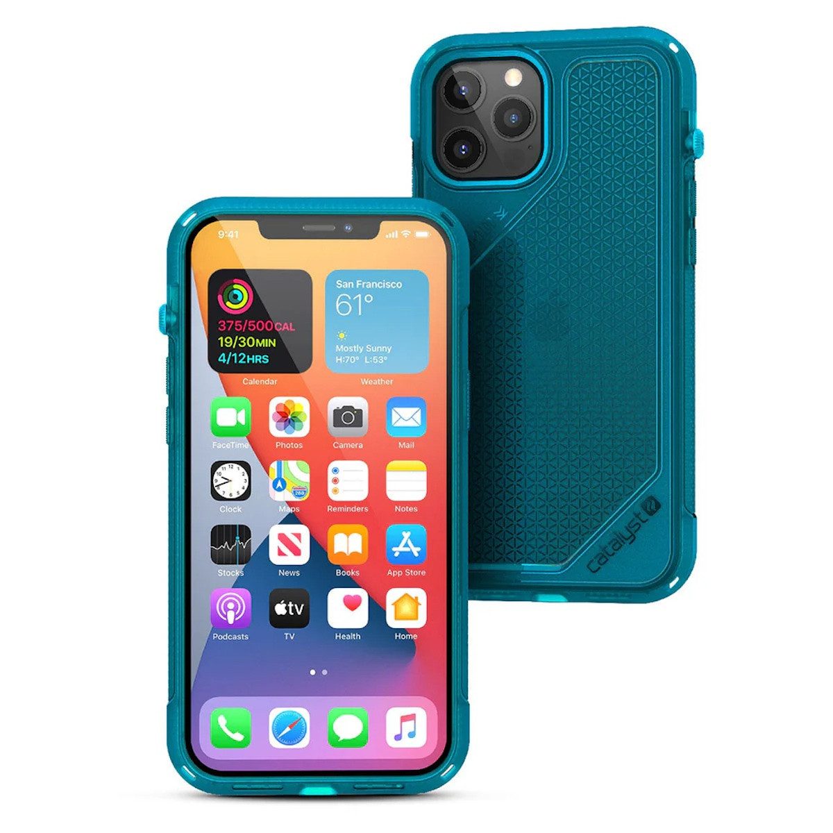 Catalyst Smartphone-Hülle Vibe Case, für iPhone 12, Bondi Blue