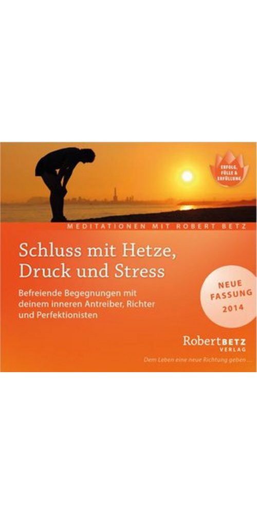Beltz Verlag Hörbuch Schluss mit Hetze, Druck und Streß, (1-St)