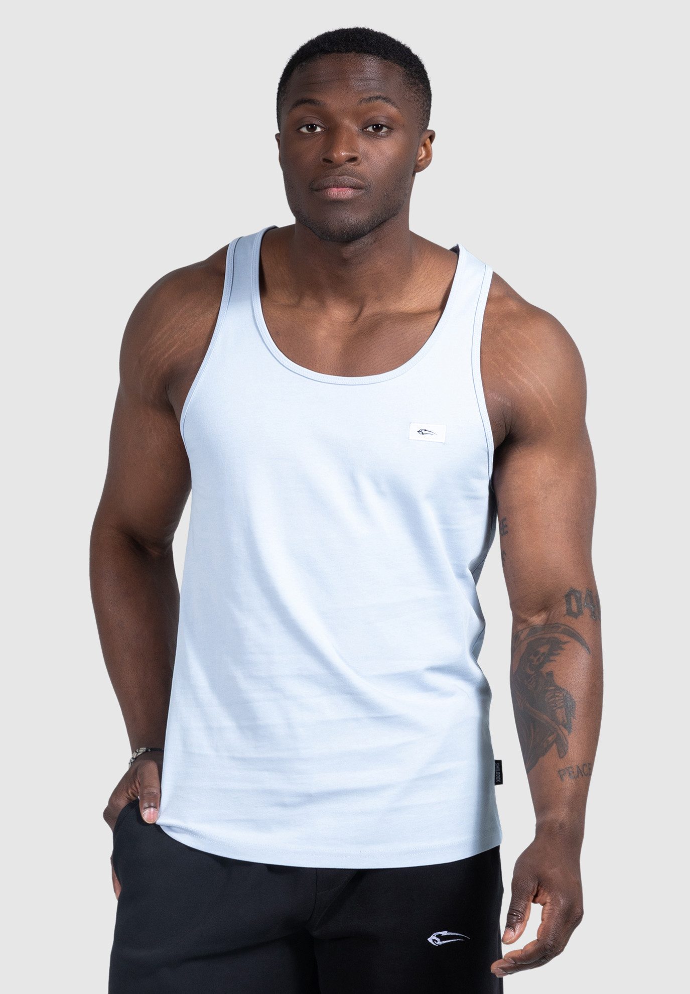 Smilodox Tanktop Rey 100% Baumwolle günstig online kaufen
