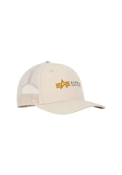 Alpha Industries Trucker Cap ALPHA INDUSTRIES Accessoires - Headwear Alpha Label Trucker Cap