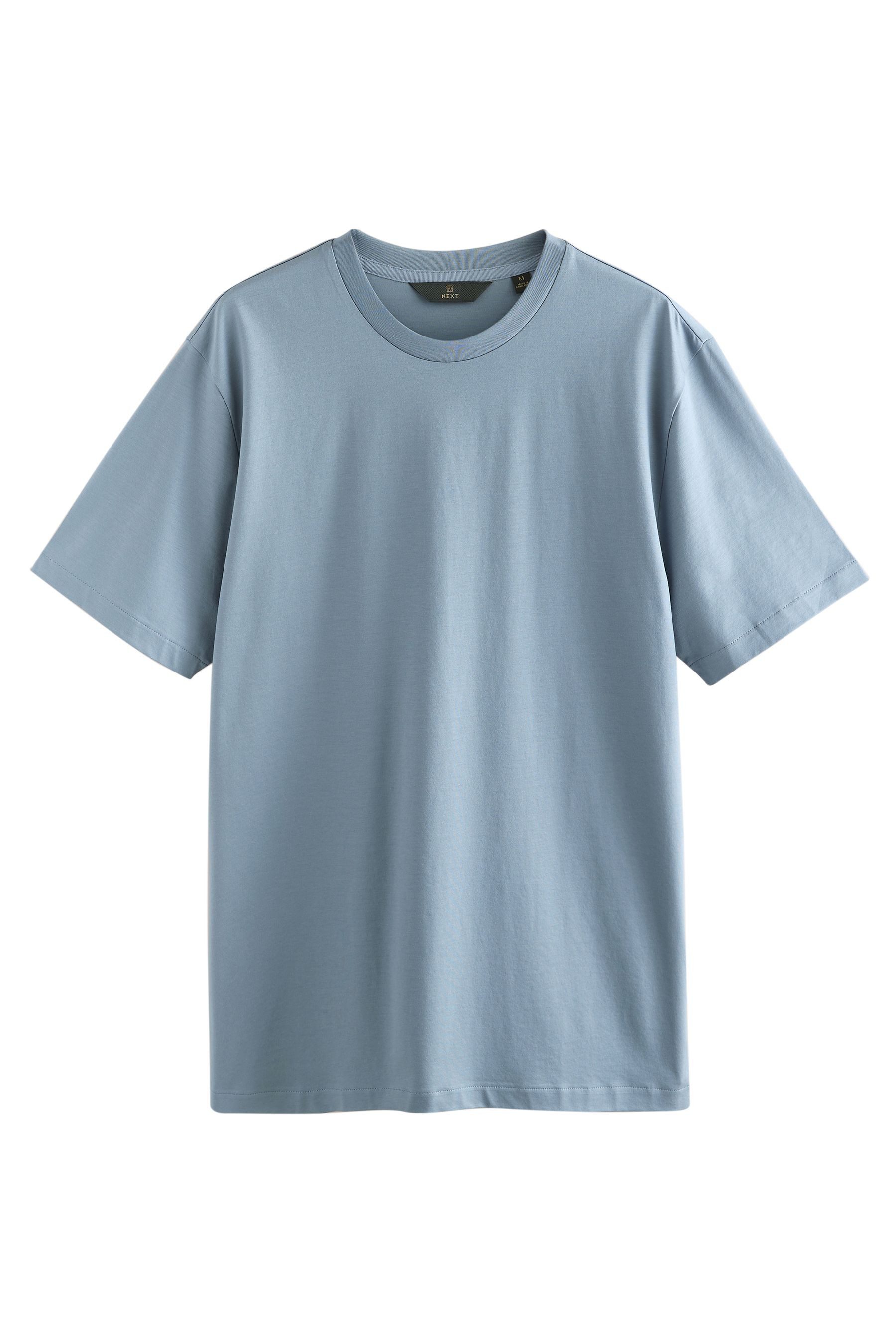 Next T-Shirt Premium T-Shirt aus Supima-Baumwolle günstig online kaufen