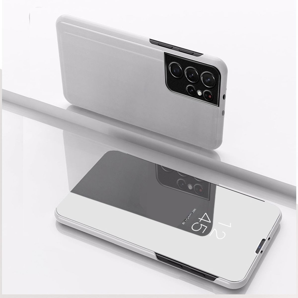 König Design Handyhülle Samsung Galaxy S23 Ultra, Schutzhülle Schutztasche Foll Cover Case Etuis