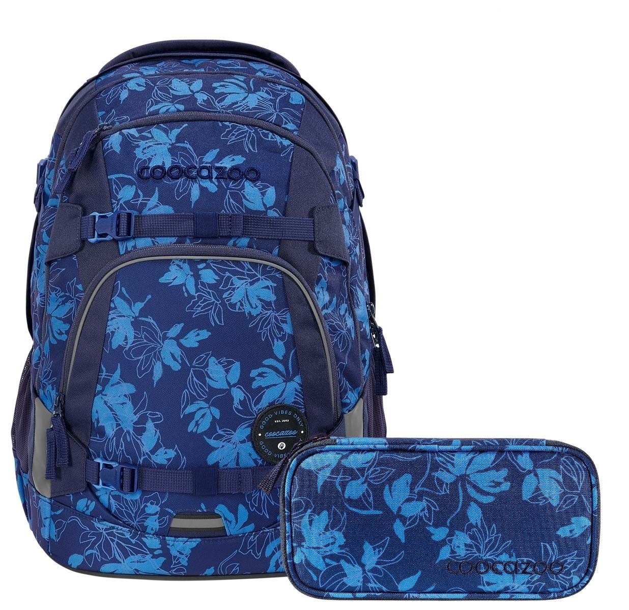 coocazoo Schulranzen Schulrucksack-Set MATE Tropical Night günstig online kaufen