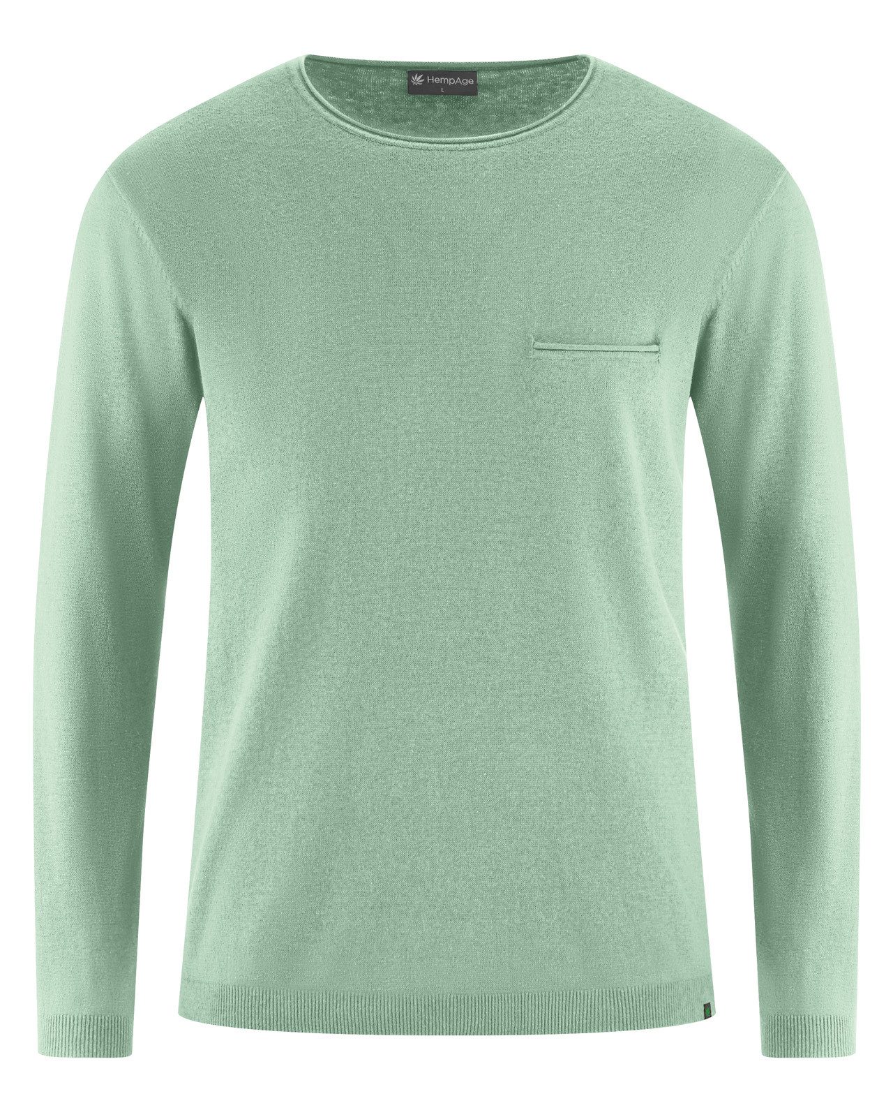 Strickpullover Sommer Pullover aus Hanf/Biobaumwolle - Normal Fit