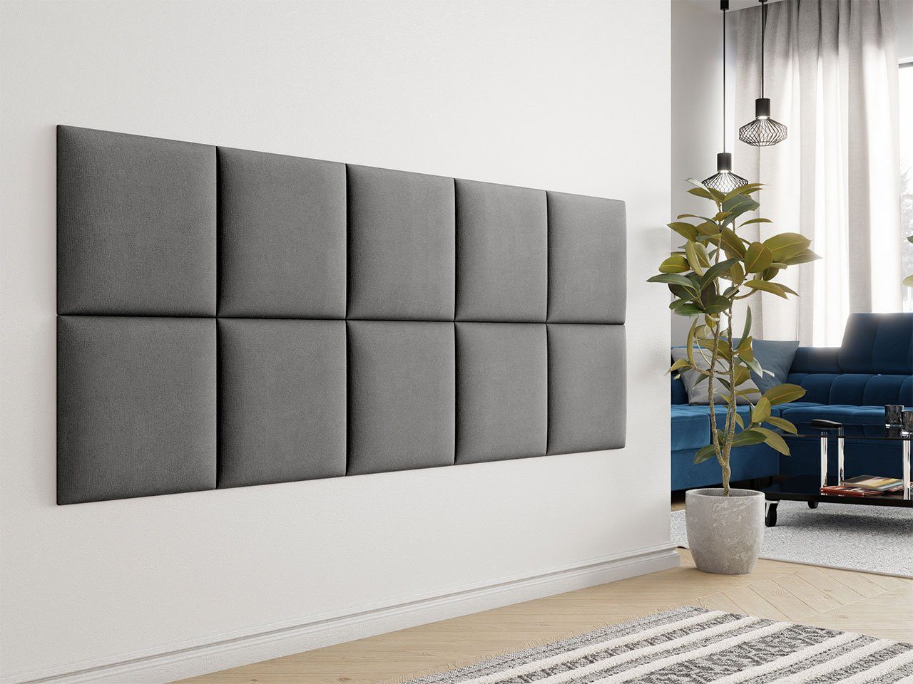 MIRJAN24 Wandpaneel Pag 42x42, Gepolstert Wandpaneel günstig online kaufen