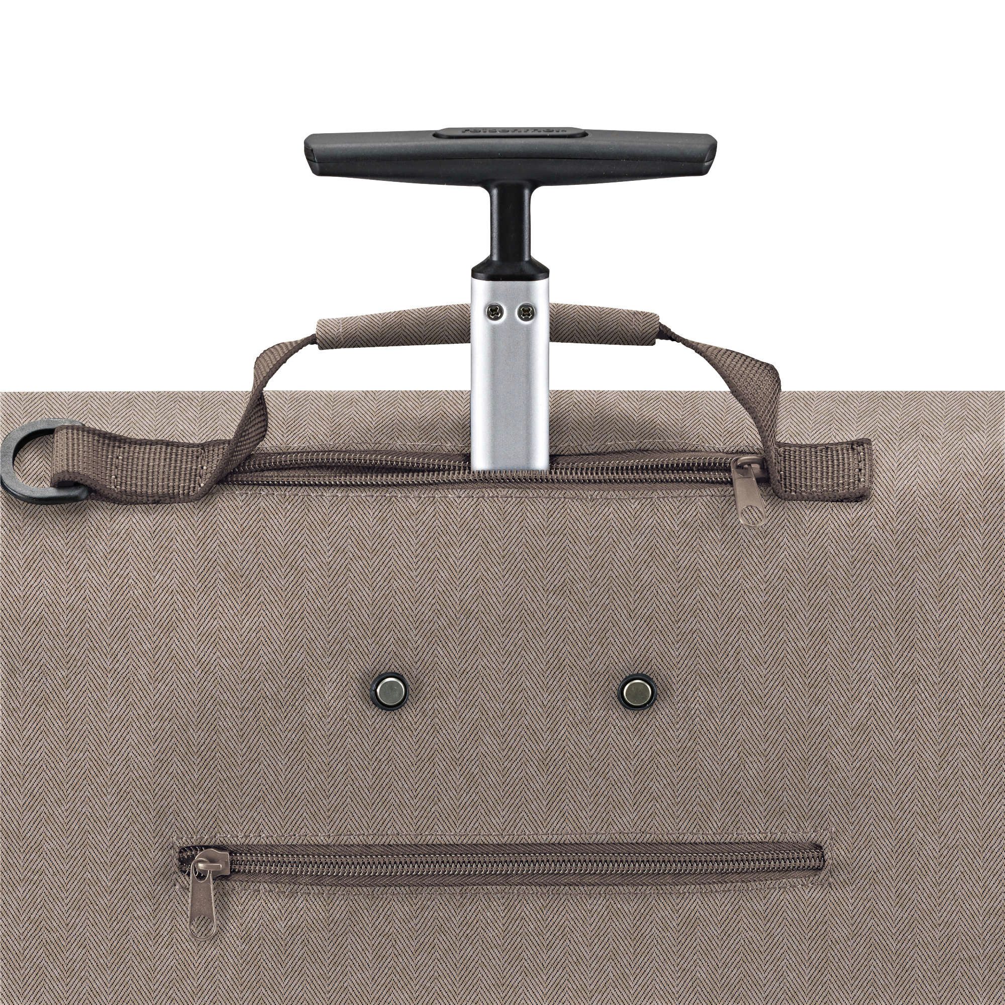 REISENTHEL® Einkaufstrolley trolley M mit Teleskopstange 43 Liter, 43 l, zweifach höhenverstellbare Teleskopstange