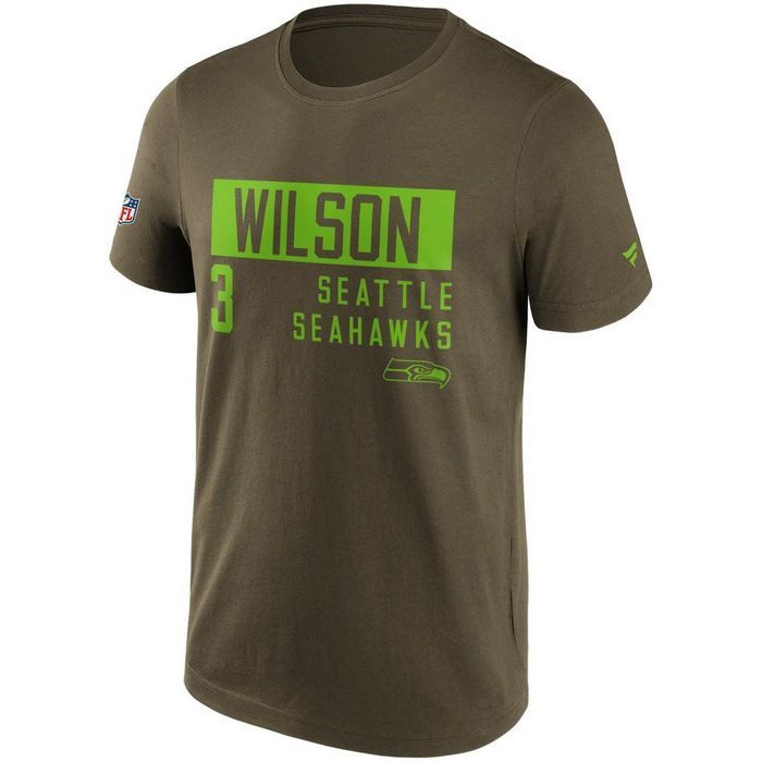 Fanatics Print-Shirt NFL Seattle Seahawks #3 Russell Wilson