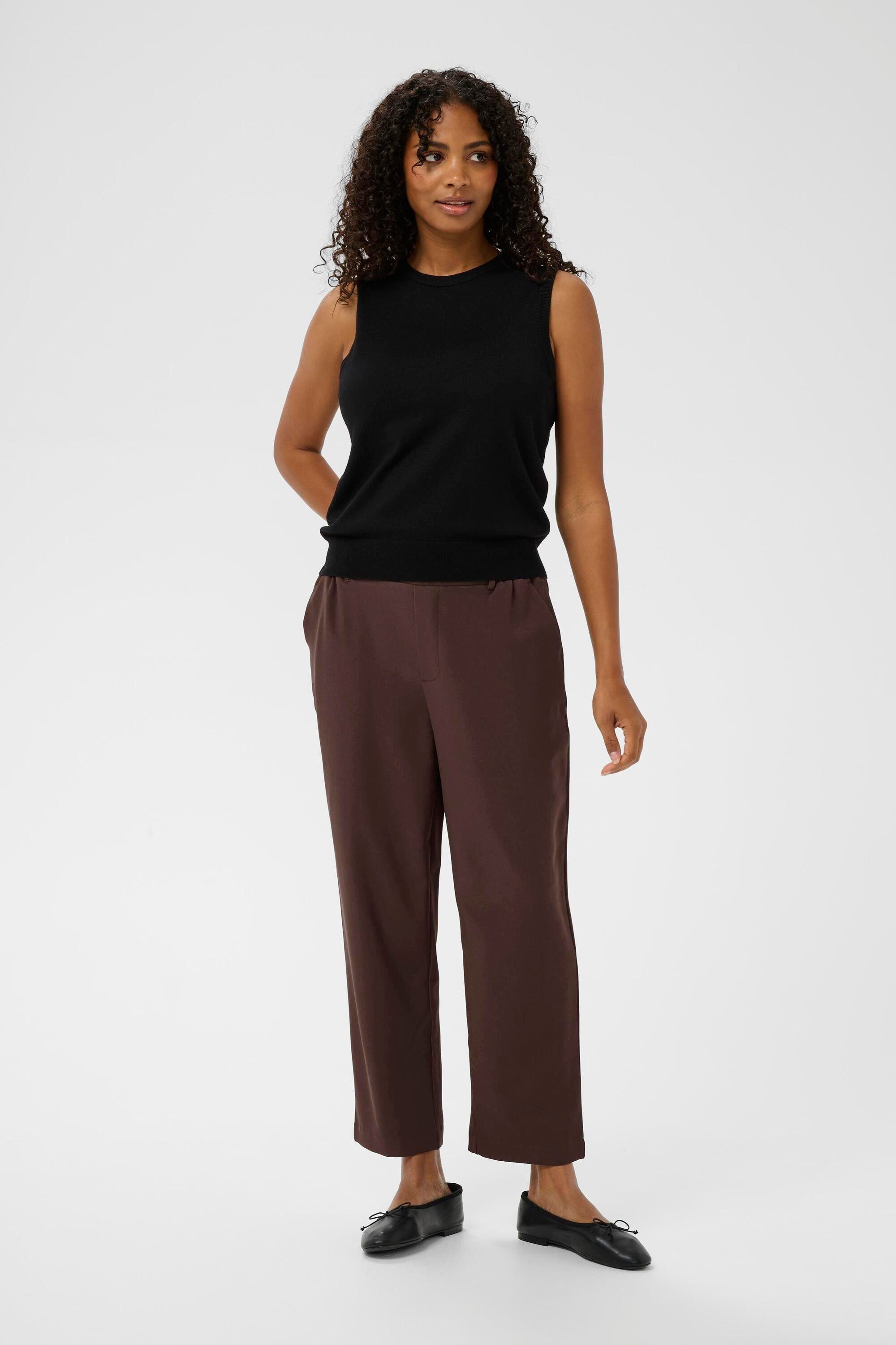 KAFFE Stoffhose Casual Hose KAbeatrice günstig online kaufen