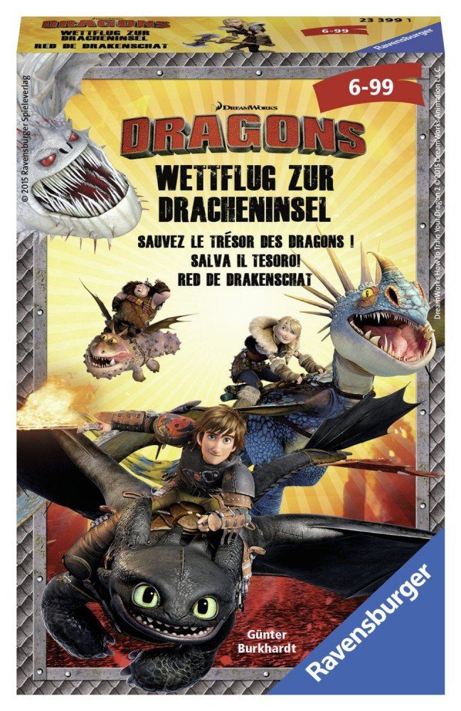 Ravensburger Spiel, Dragons: Wettflug zur Dracheninsel Dragons: Wettflug zur Dracheninsel