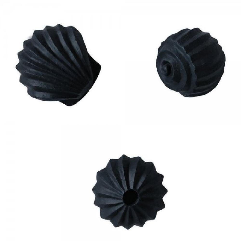 Cooee Design Dekoobjekt Dekofigur Sculpture The Genesis Shells Coal (3-Teilig)