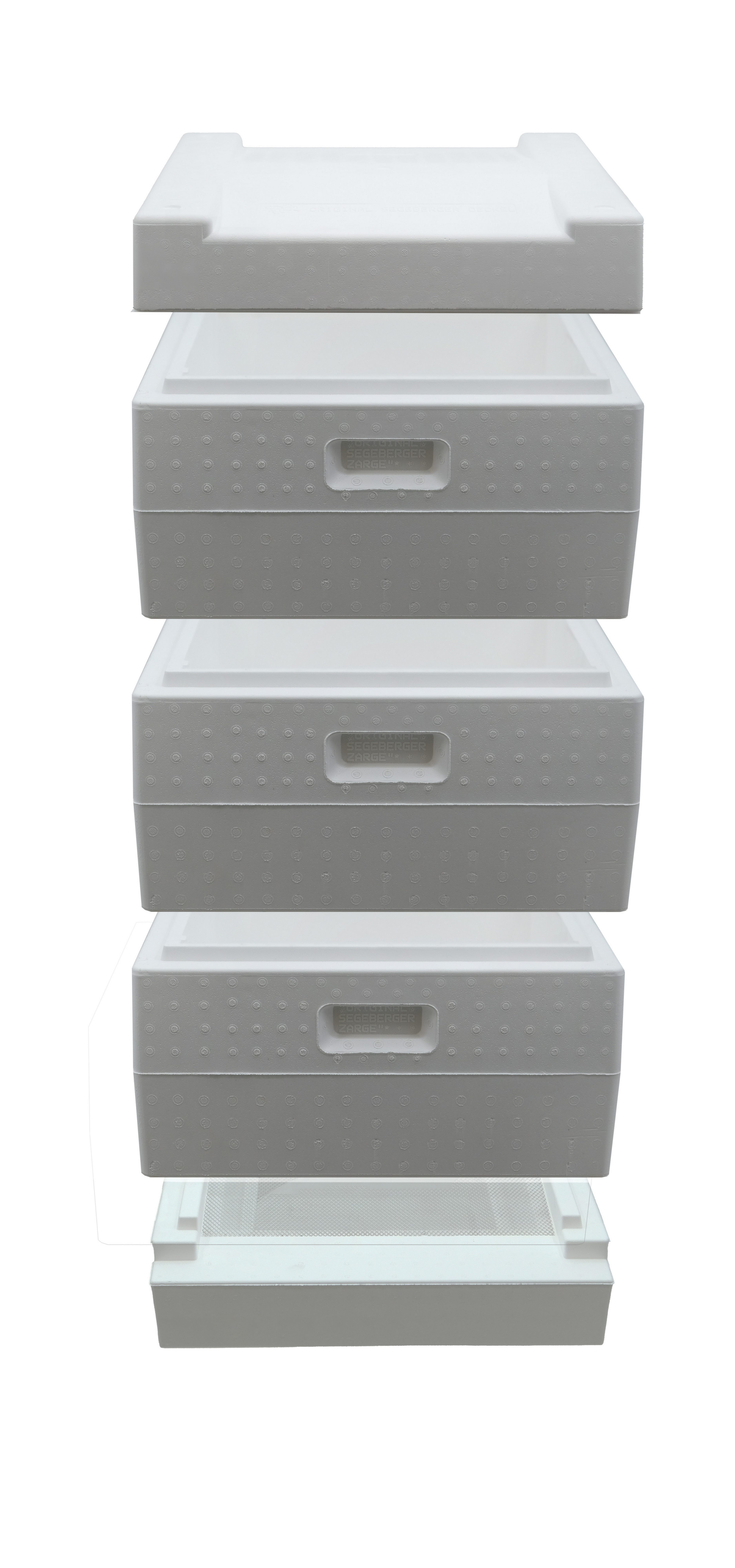 Bienenbeute Original Segeberger Beute 3 Zargen Deutsch Normal Styropor