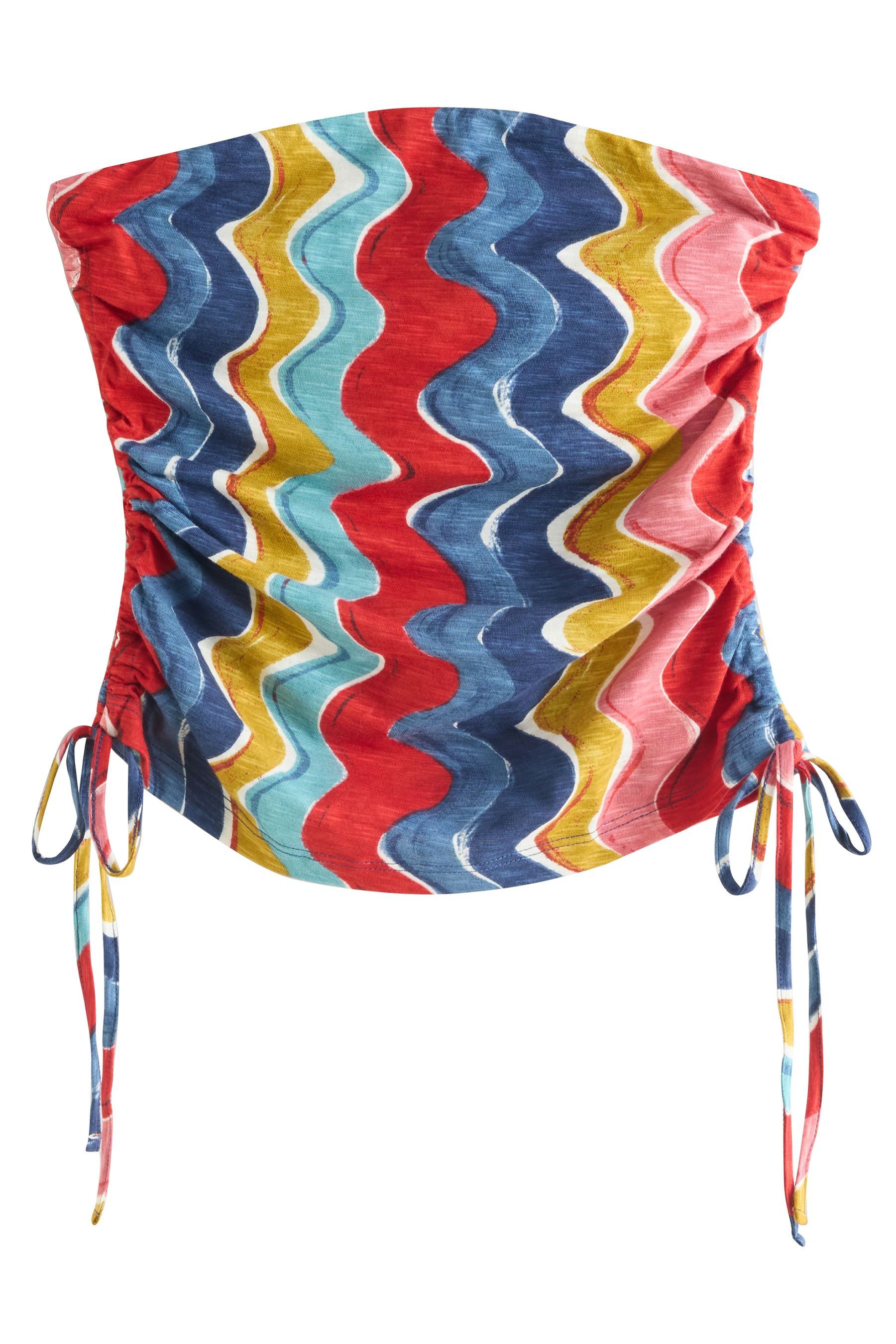 Next Bandeautop Boobtube-Top 100 % Baumwolle mit Rüschen (1-tlg) günstig online kaufen