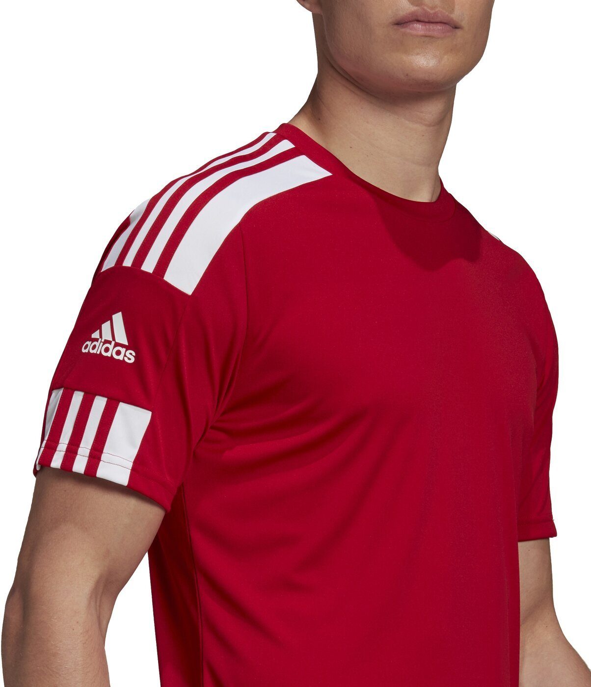 JSY 21 Sportswear SS TMPWRD/WHITE Kurzarmshirt SQUAD rotweiss adidas