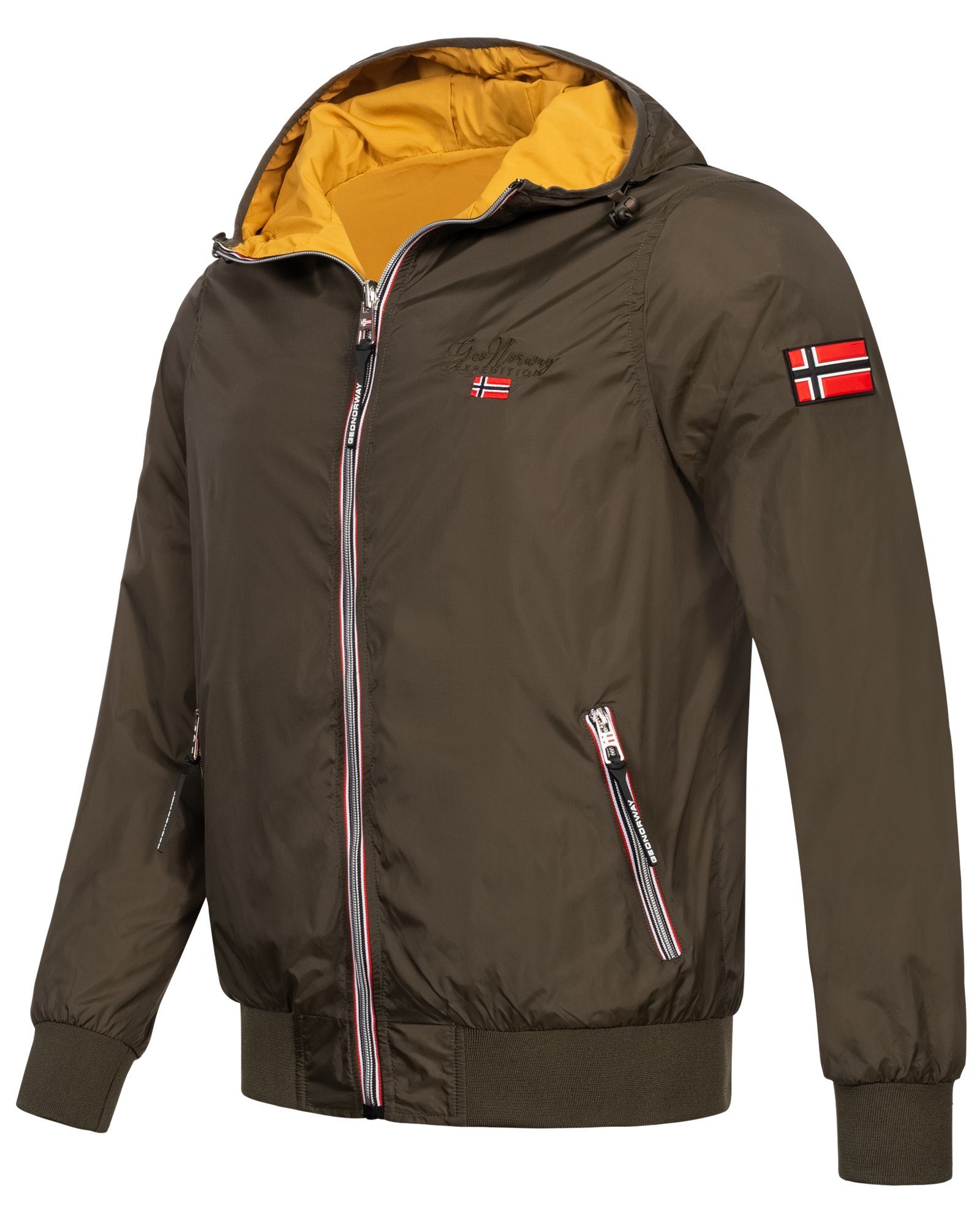 Geographical Norway Steppjacke Übergangsjacke Frühlingsjacke Windbreaker Bl günstig online kaufen