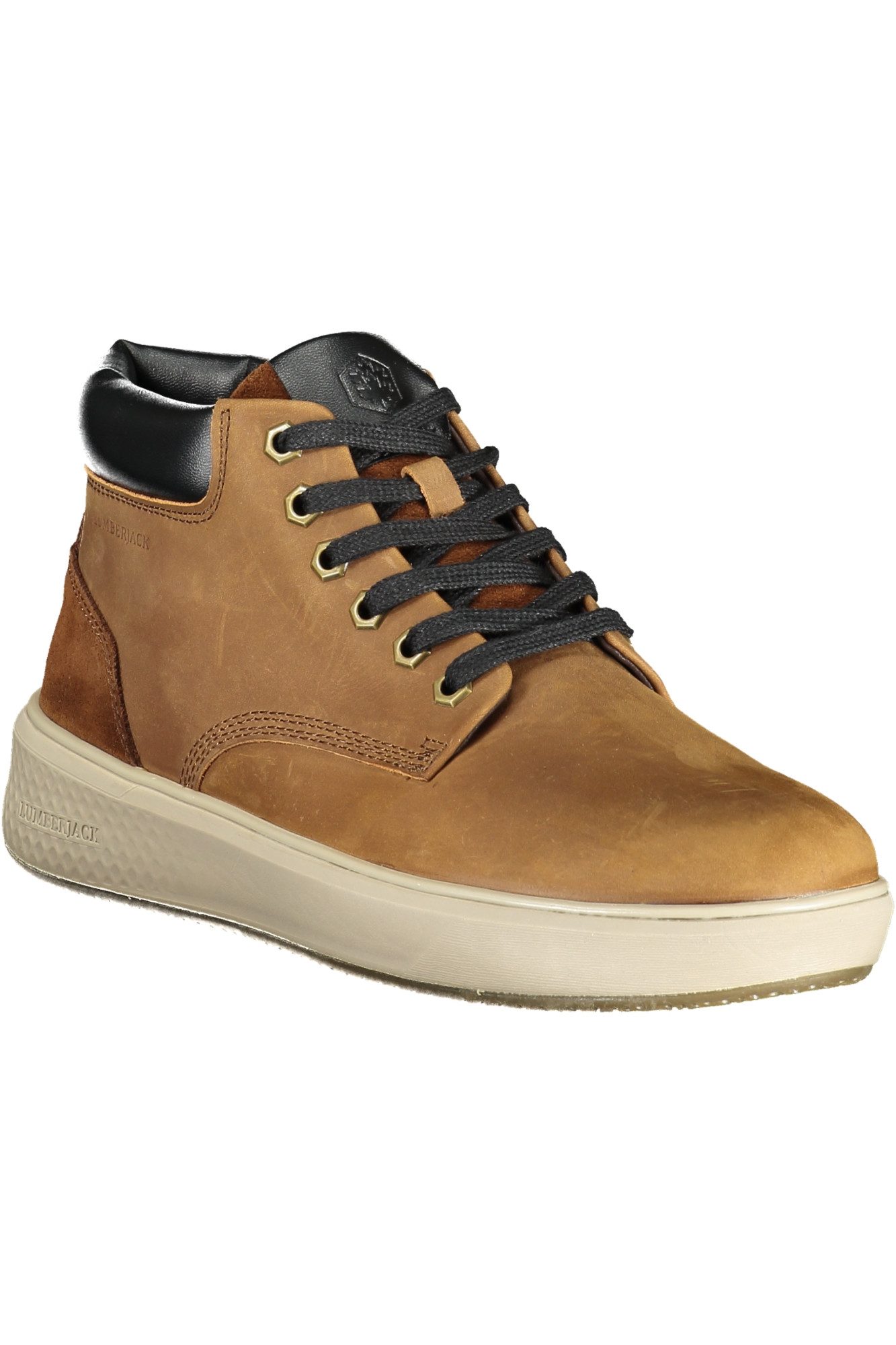 LUMBERJACK Stiefelette Elegante Herrenstiefel in Braun - Schnürstiefel