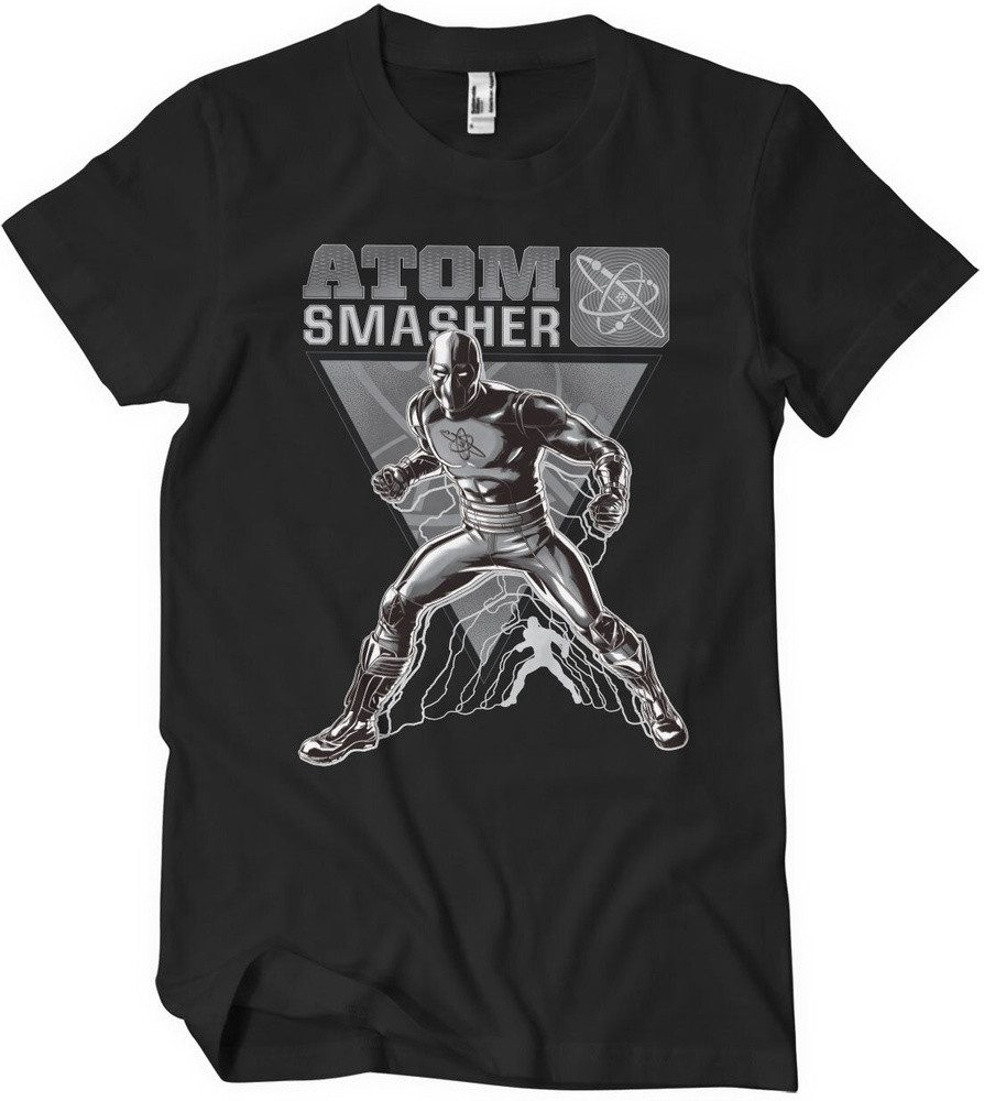 DC Comics T-Shirt Atom Smasher Big Tall T-Shirt